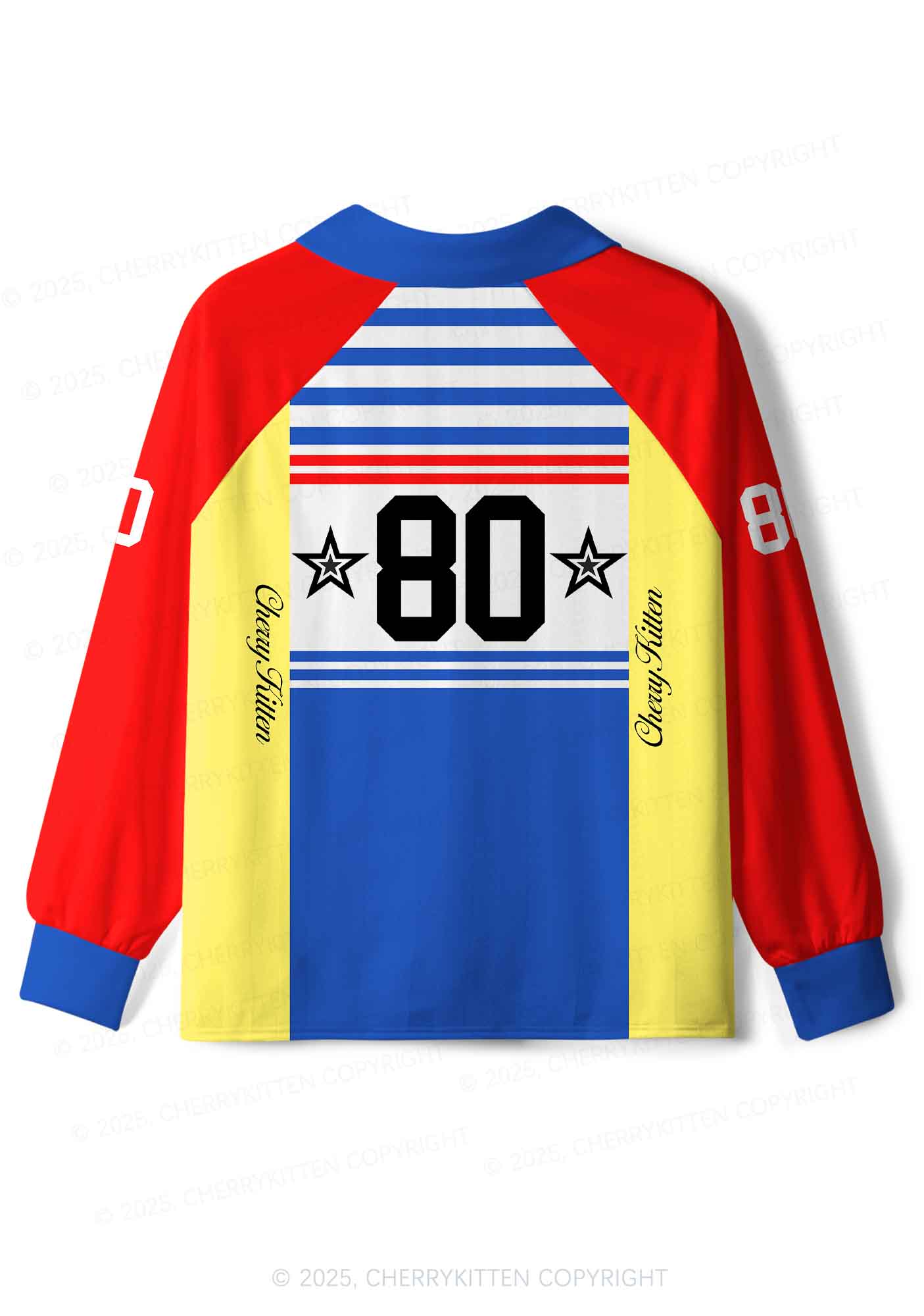 Custom Bxxches With Tattoos Fxxk Better Y2K Sport Long Sleeve Jersey Shirts Cherrykitten - Image 3