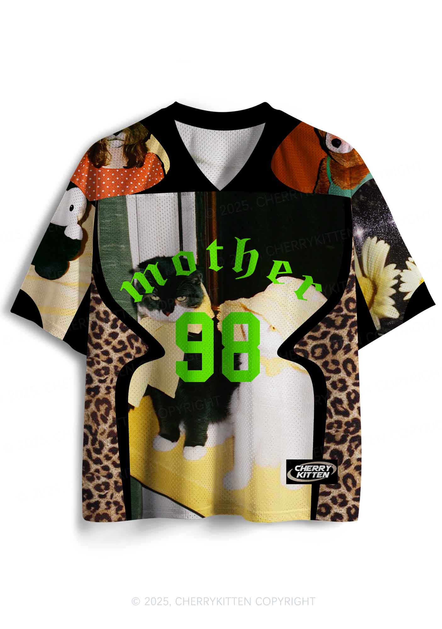 Custom Cats Friend Y2K Sport Jersey Shirts Cherrykitten - Image 2