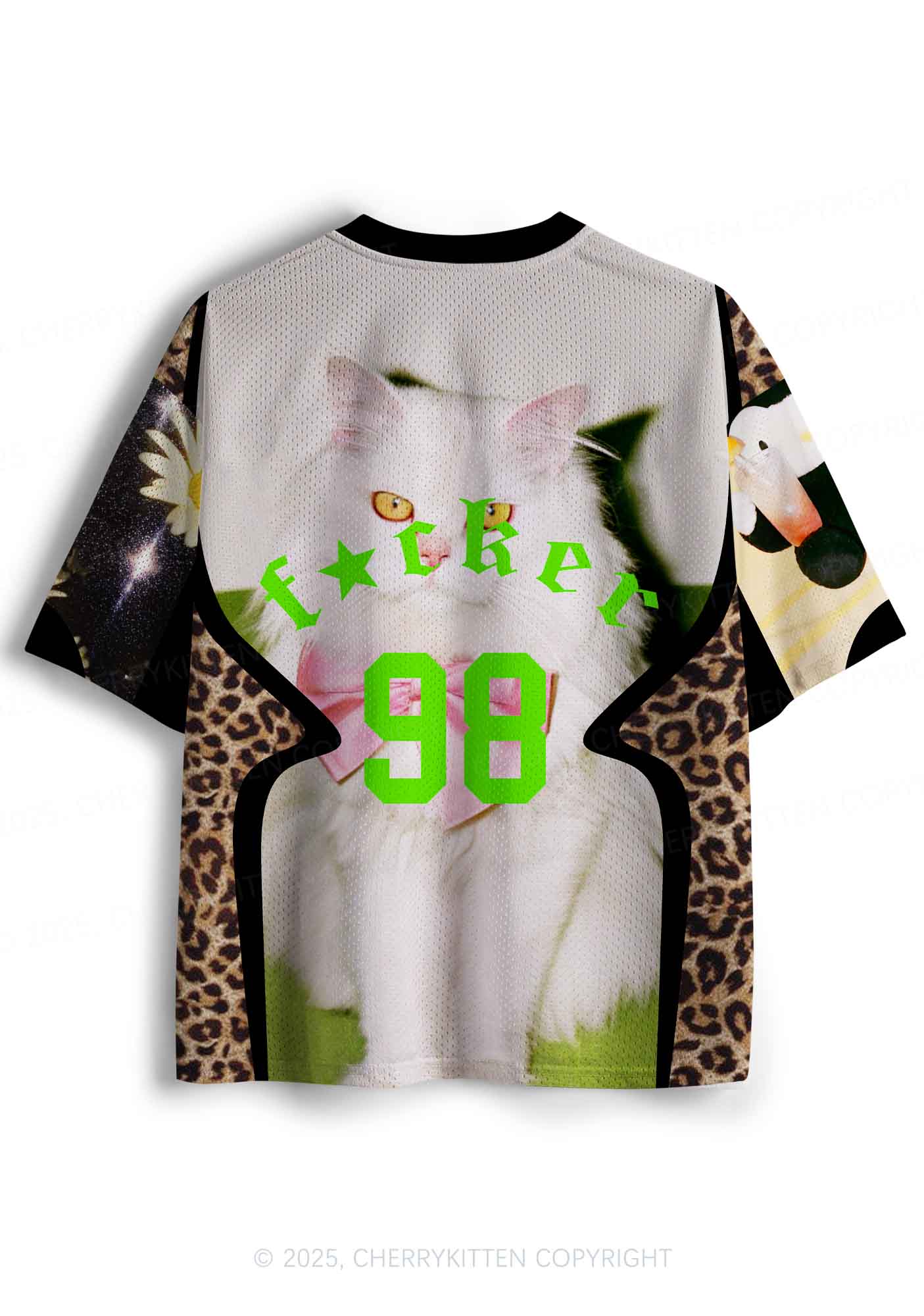 Custom Cats Friend Y2K Sport Jersey Shirts Cherrykitten - Image 3
