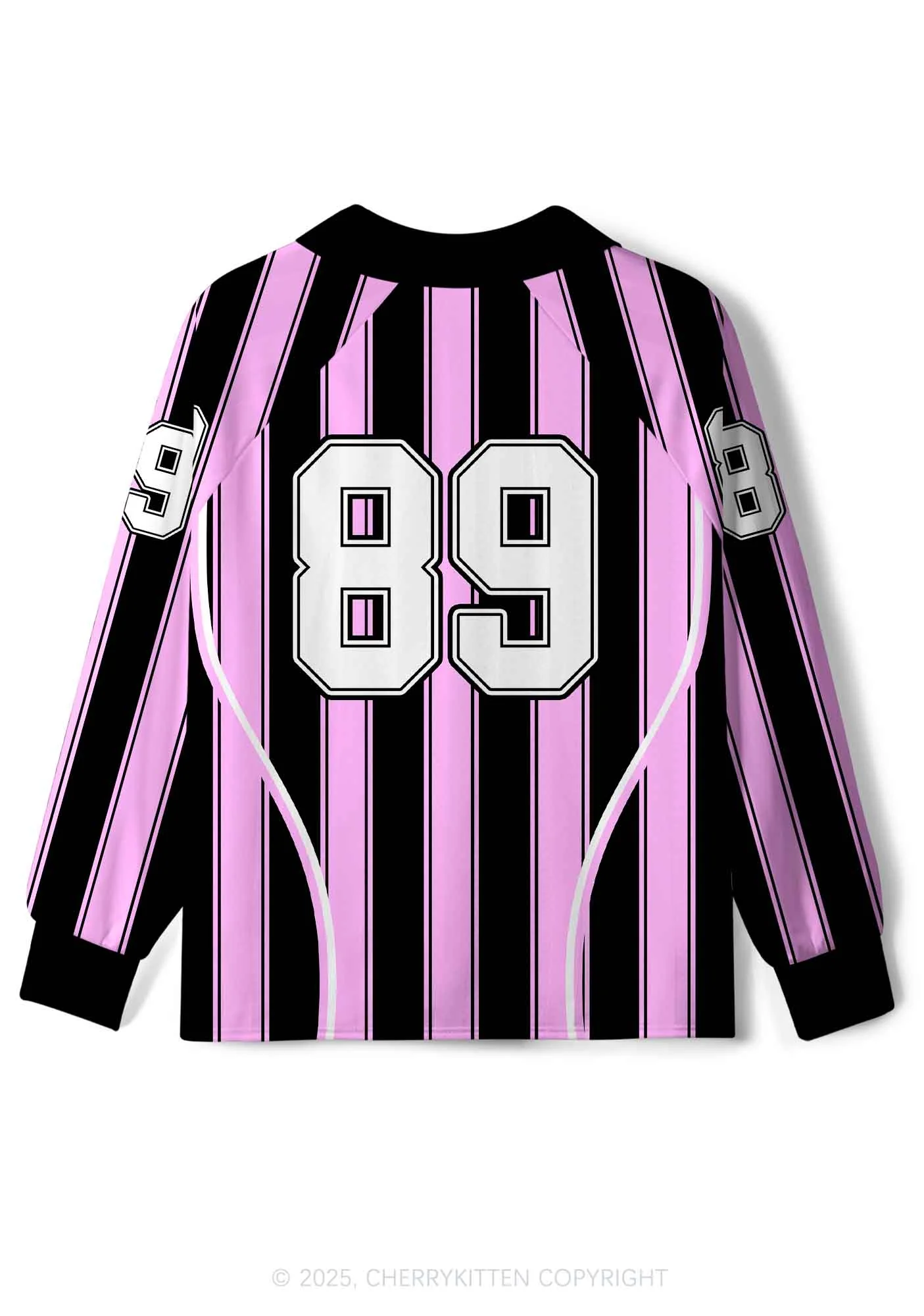 Custom Cheese Rat Y2K Long Sleeve Sport Jersey Shirts Cherrykitten - Image 2