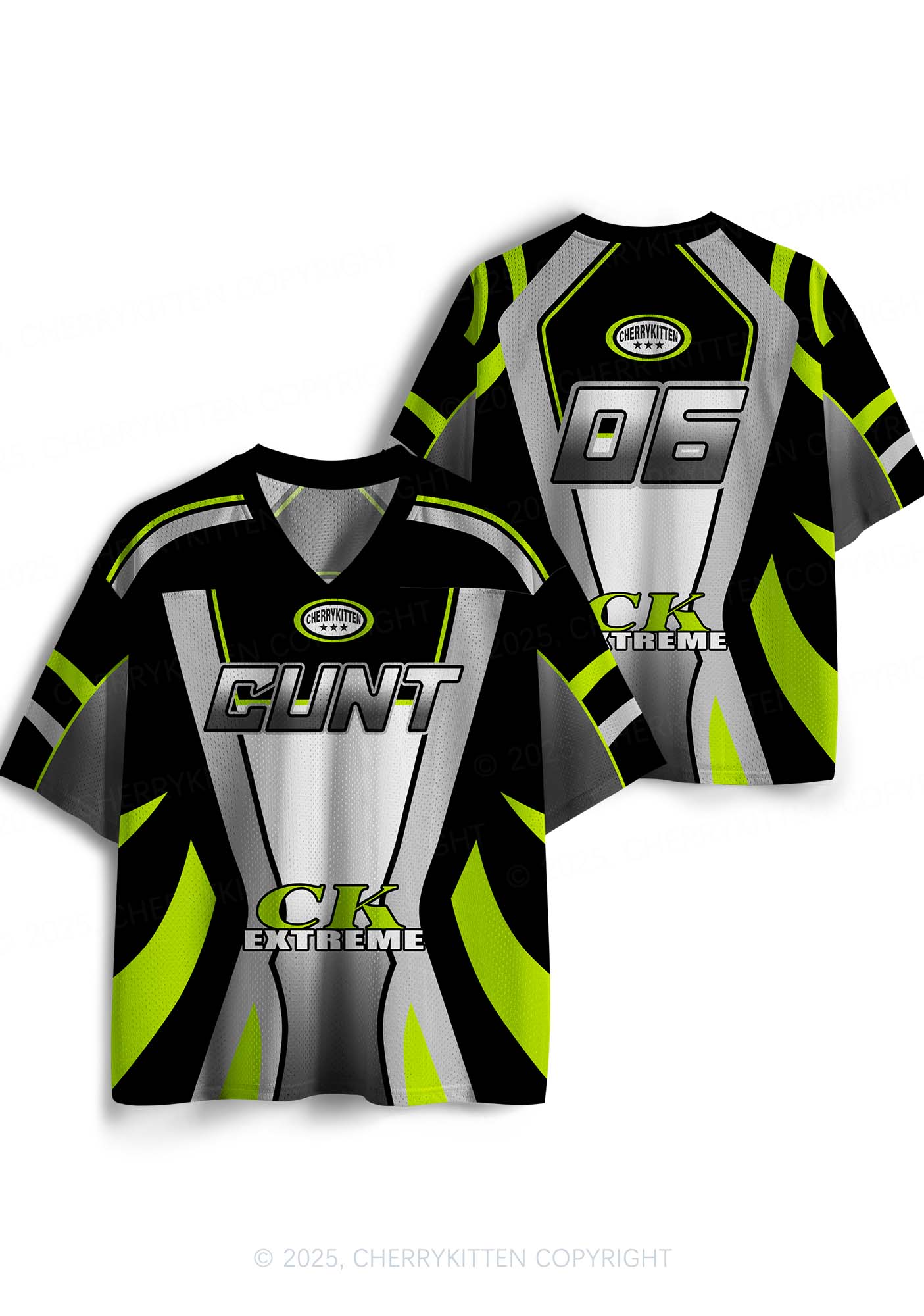Custom CK Cxxt Y2K Sport Jersey Shirts Cherrykitten - Image 3