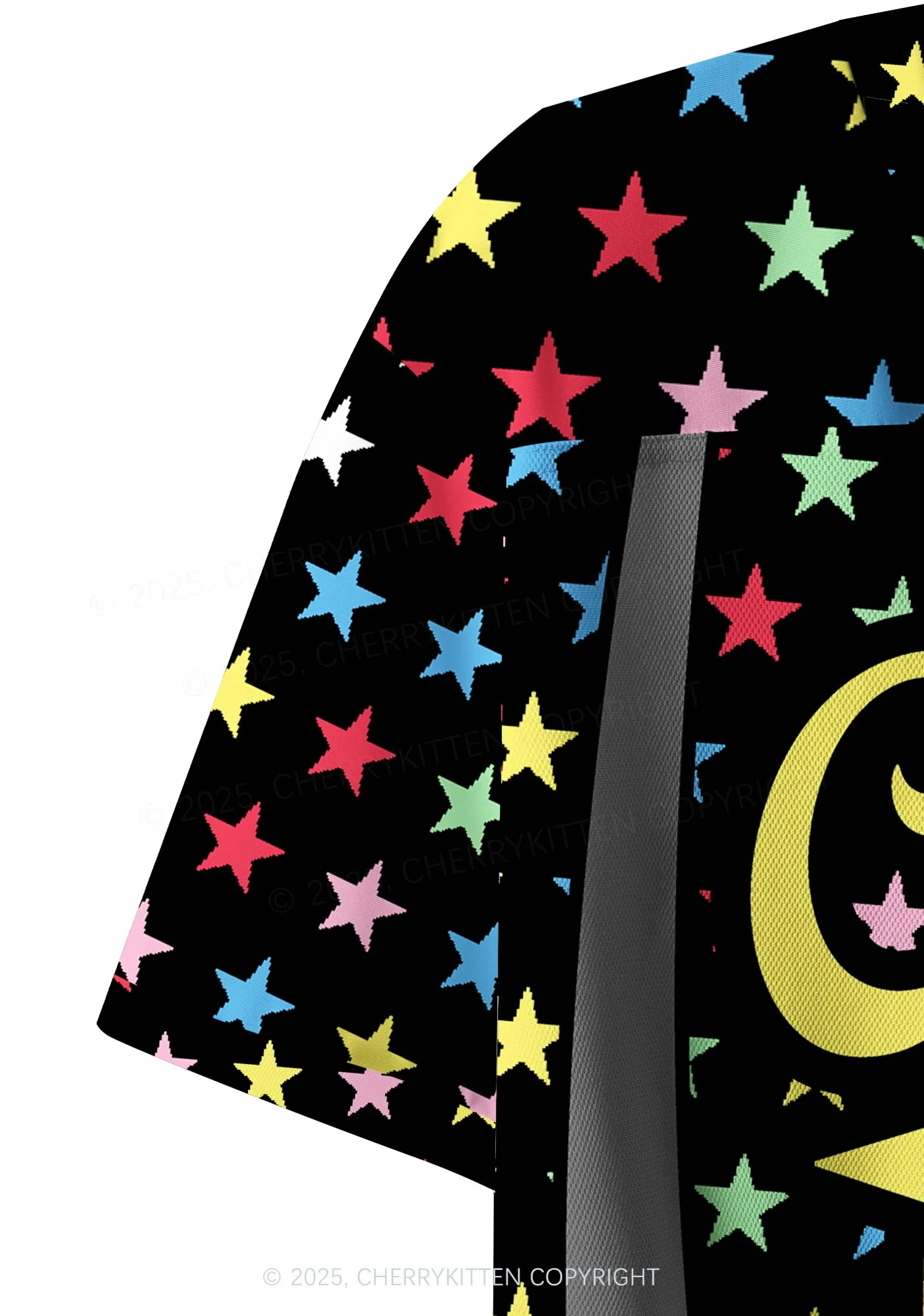 Custom Colourful Star Cxxt Y2K Crop Sport Jersey Shirts Cherrykitten - Image 6