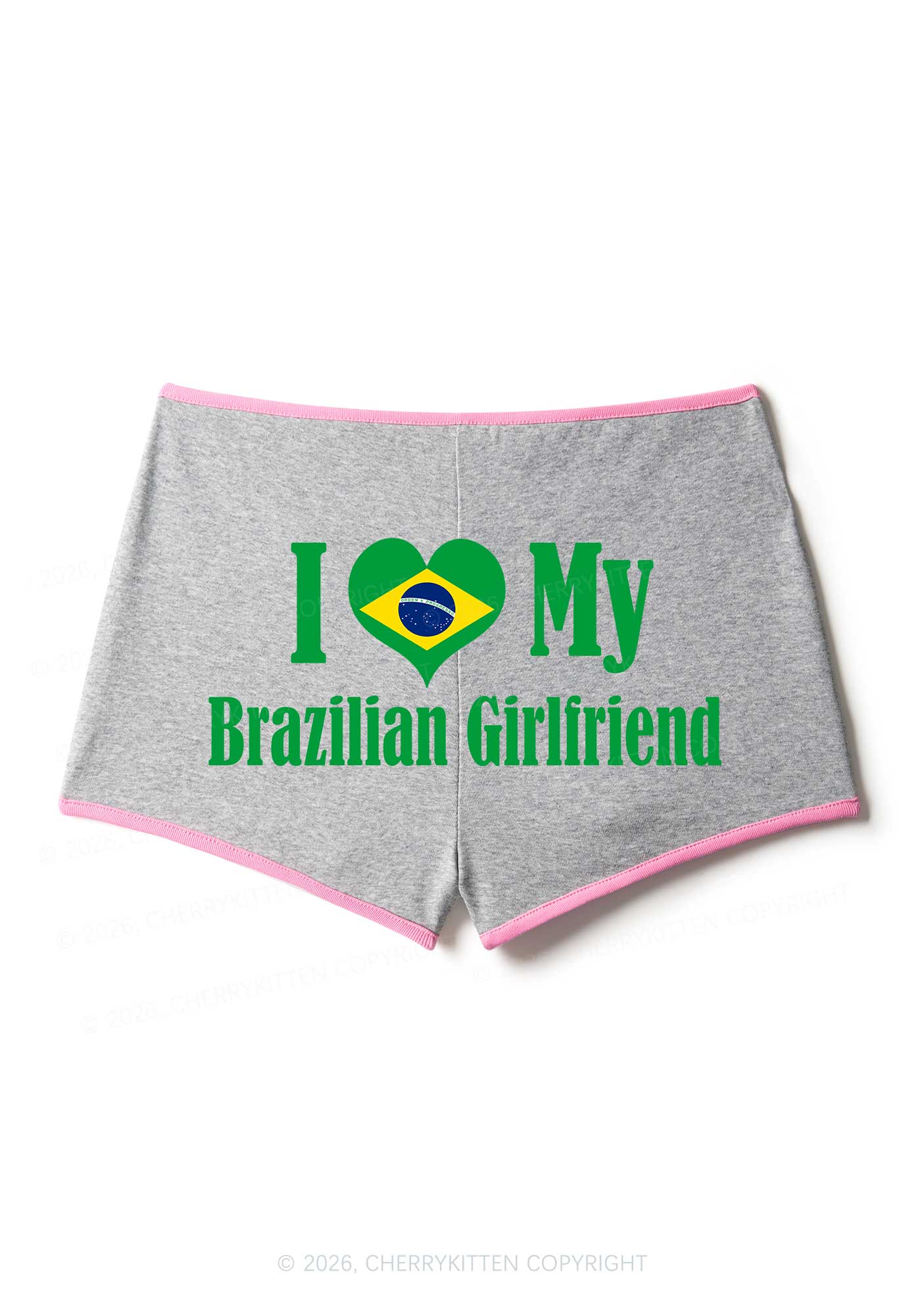 Custom Country Valentine's Day Y2K Booty Shorts Cherrykitten - Image 10