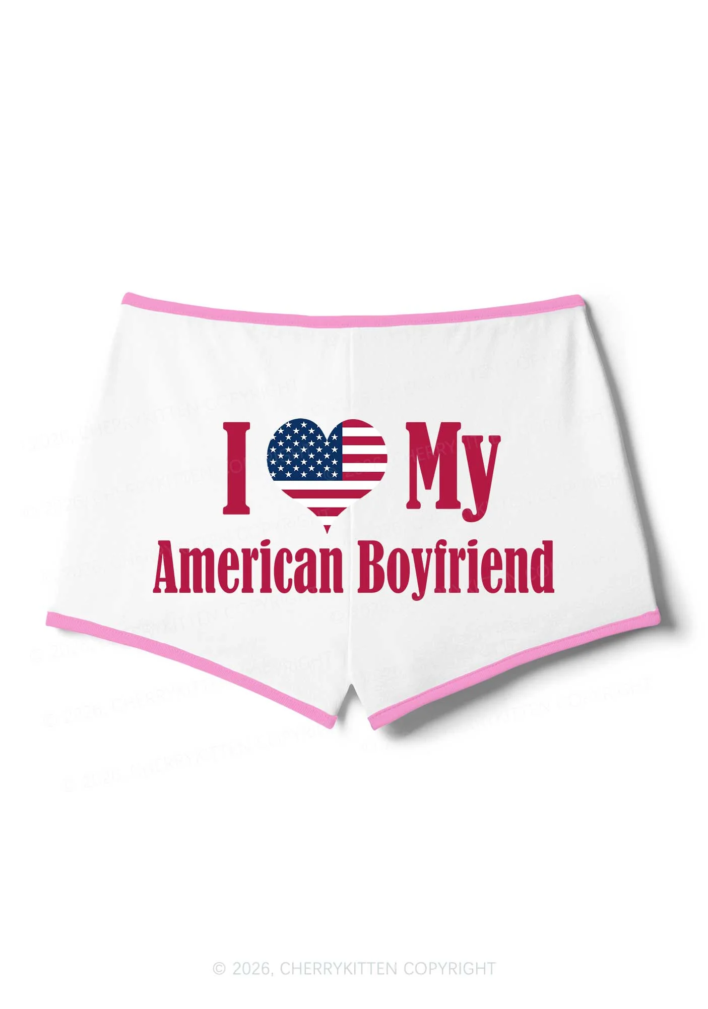 Custom Country Valentine's Day Y2K Booty Shorts Cherrykitten - Image 5