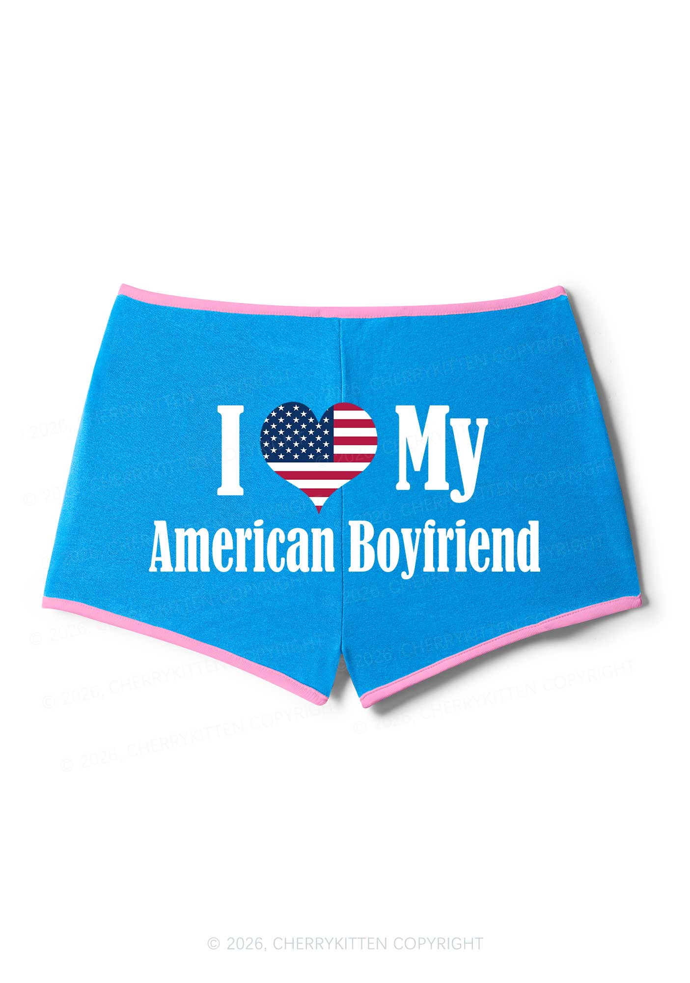 Custom Country Valentine's Day Y2K Booty Shorts Cherrykitten - Image 7