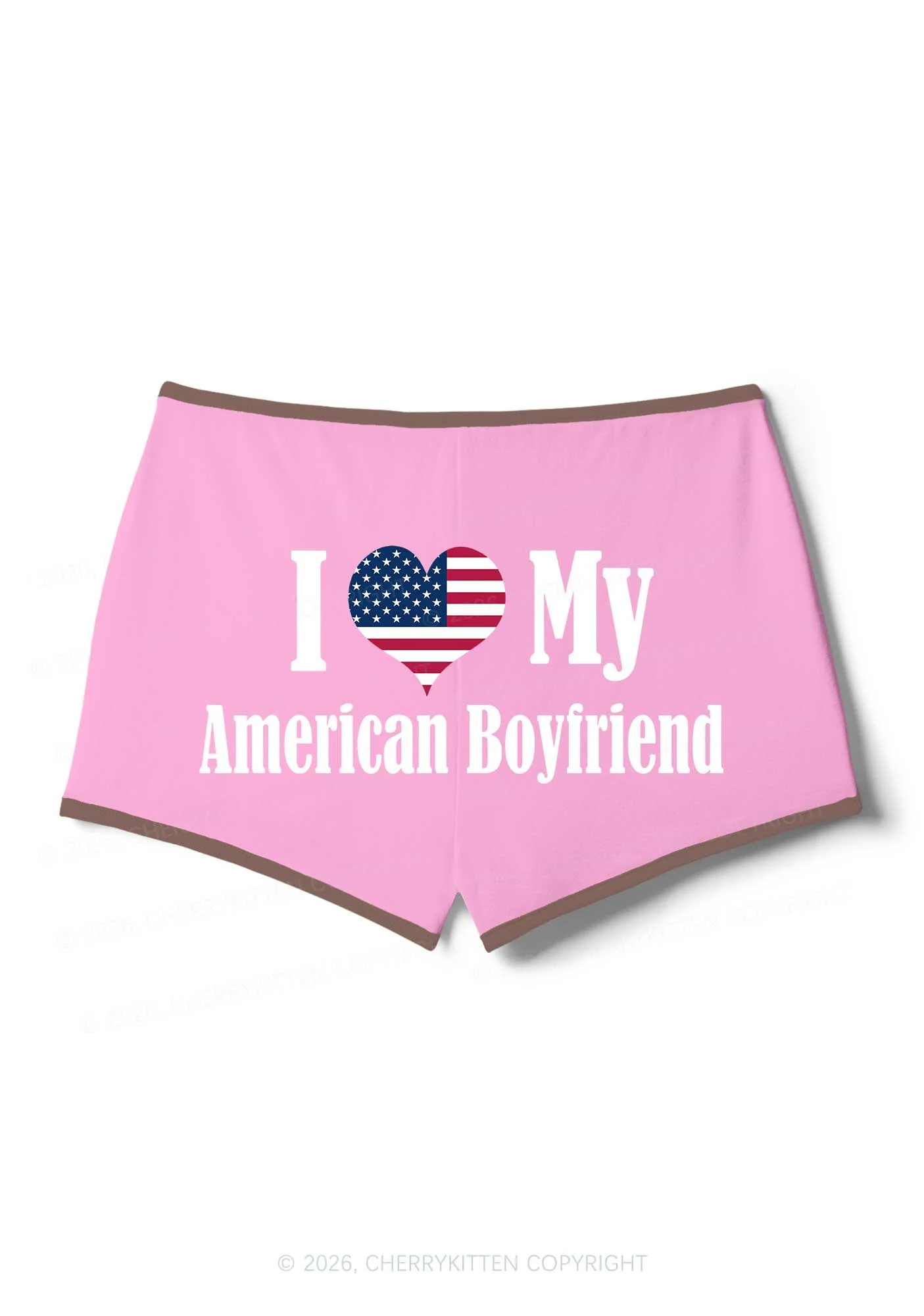 Custom Country Valentine's Day Y2K Booty Shorts Cherrykitten - Image 9