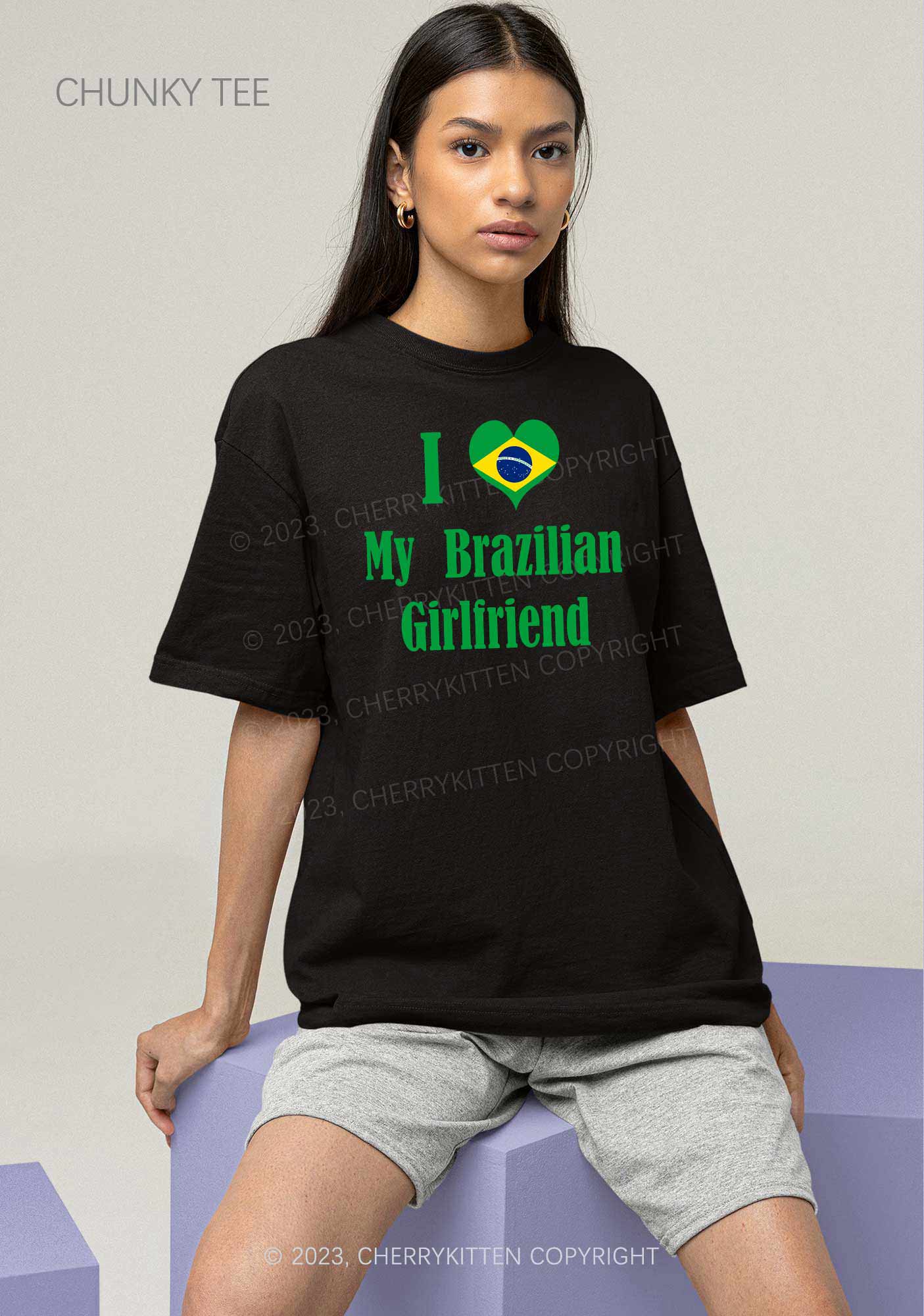 Custom Country Y2K Valentine's Day Shirt Cherrykitten - Image 4