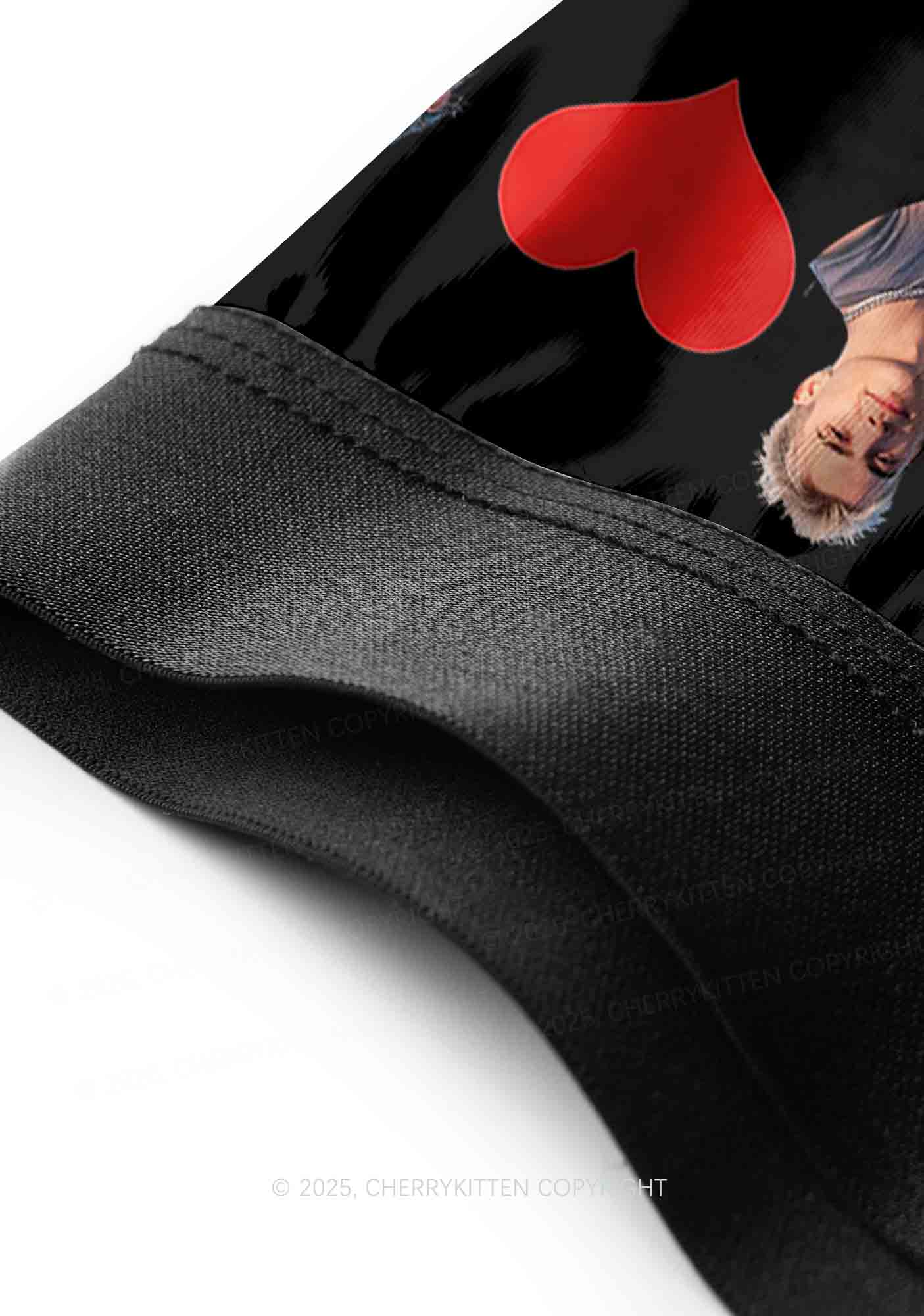 Custom Couple Photo Valentine's Day Y2K Print Couples Boxer Thong Set Cherrykitten - Image 7