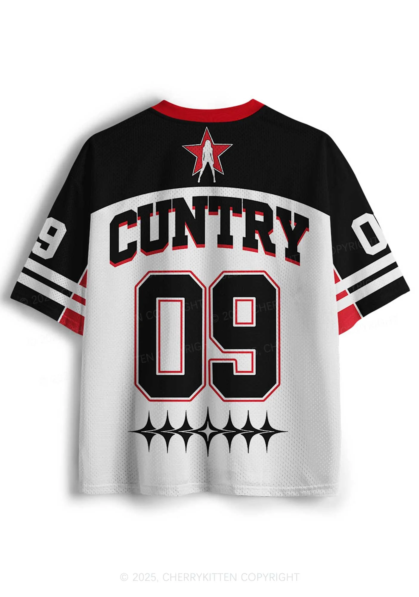 Custom Cuntry Y2K Sport Jersey Shirts Cherrykitten - Image 2