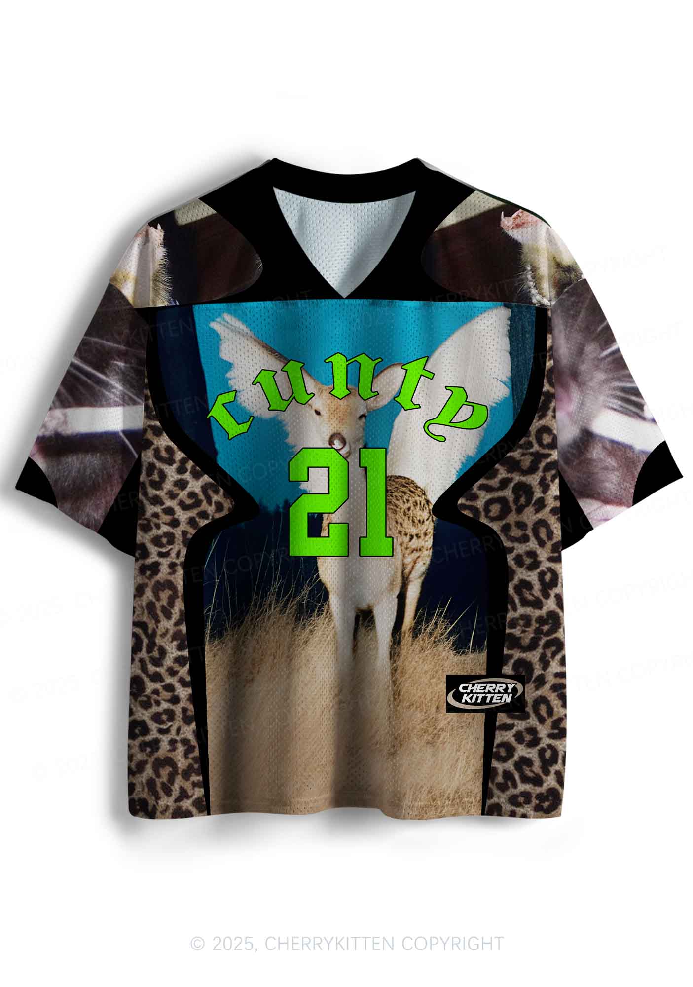 Custom Cunty From Hell With Love Y2K Sport Jersey Shirts Cherrykitten - Image 3