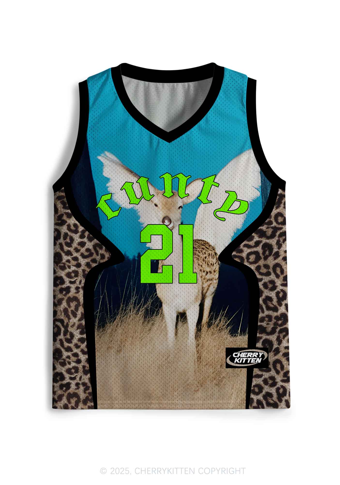 Custom Cunty From Hell With Love Y2K Sport Jersey Tank Cherrykitten - Image 2