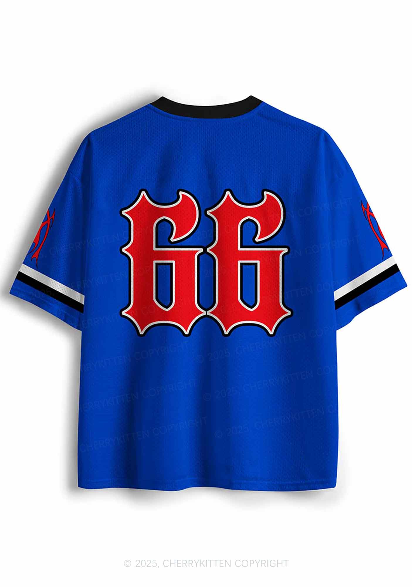 Custom Cunty Satan Y2K Sport Jersey Shirts Cherrykitten - Image 2