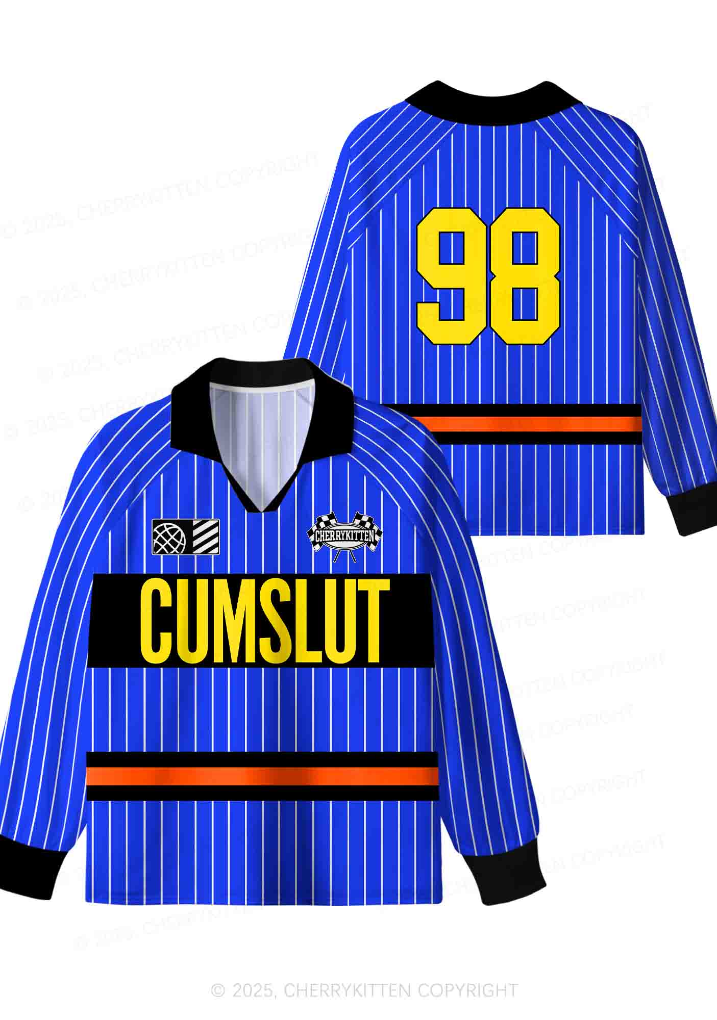 Custom Cxmslxt Y2K Sport Long Sleeve Jersey Shirts Cherrykitten - Image 4