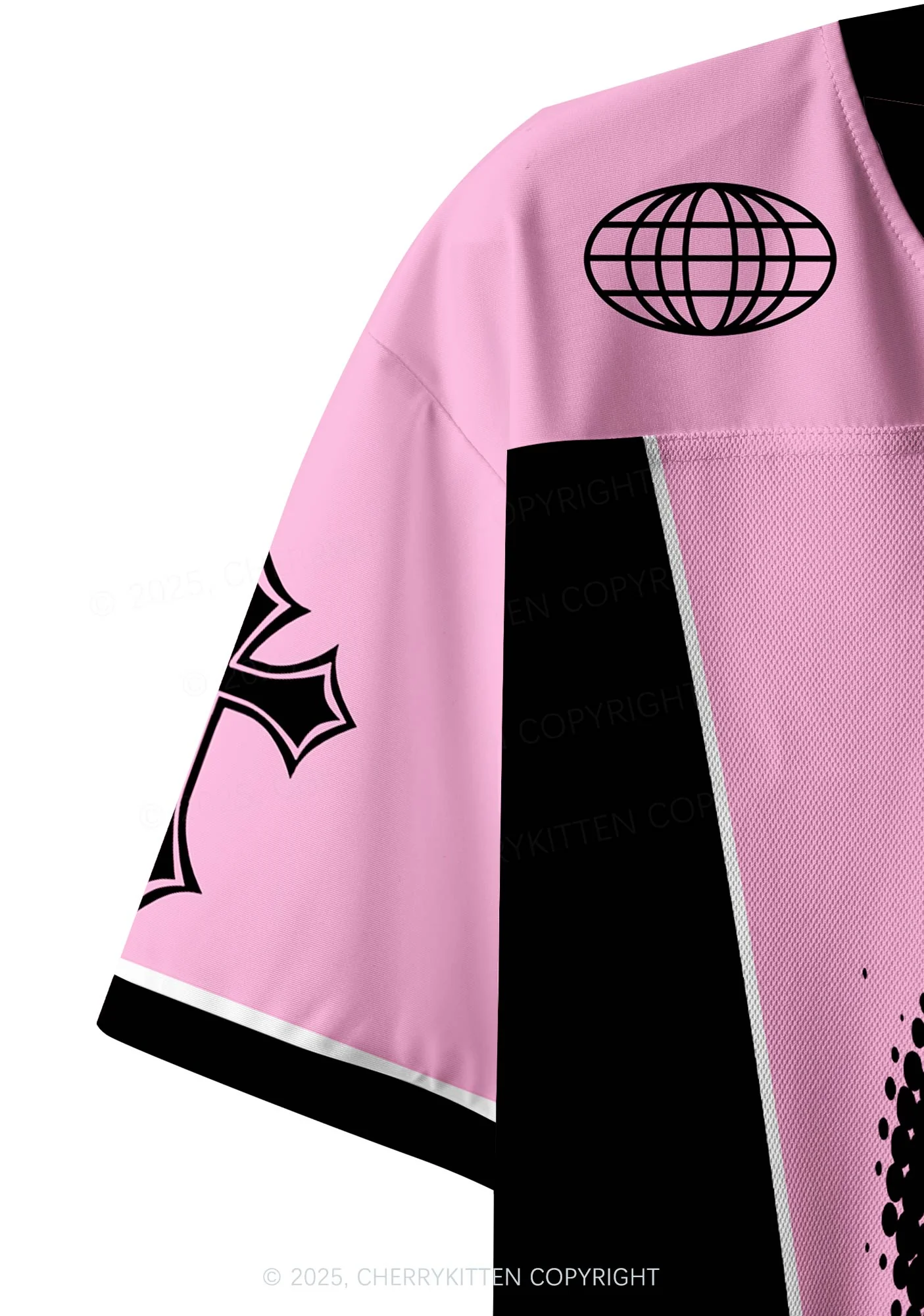 Custom Cxxt Code Y2K Crop Sport Jersey Shirts Cherrykitten - Image 5