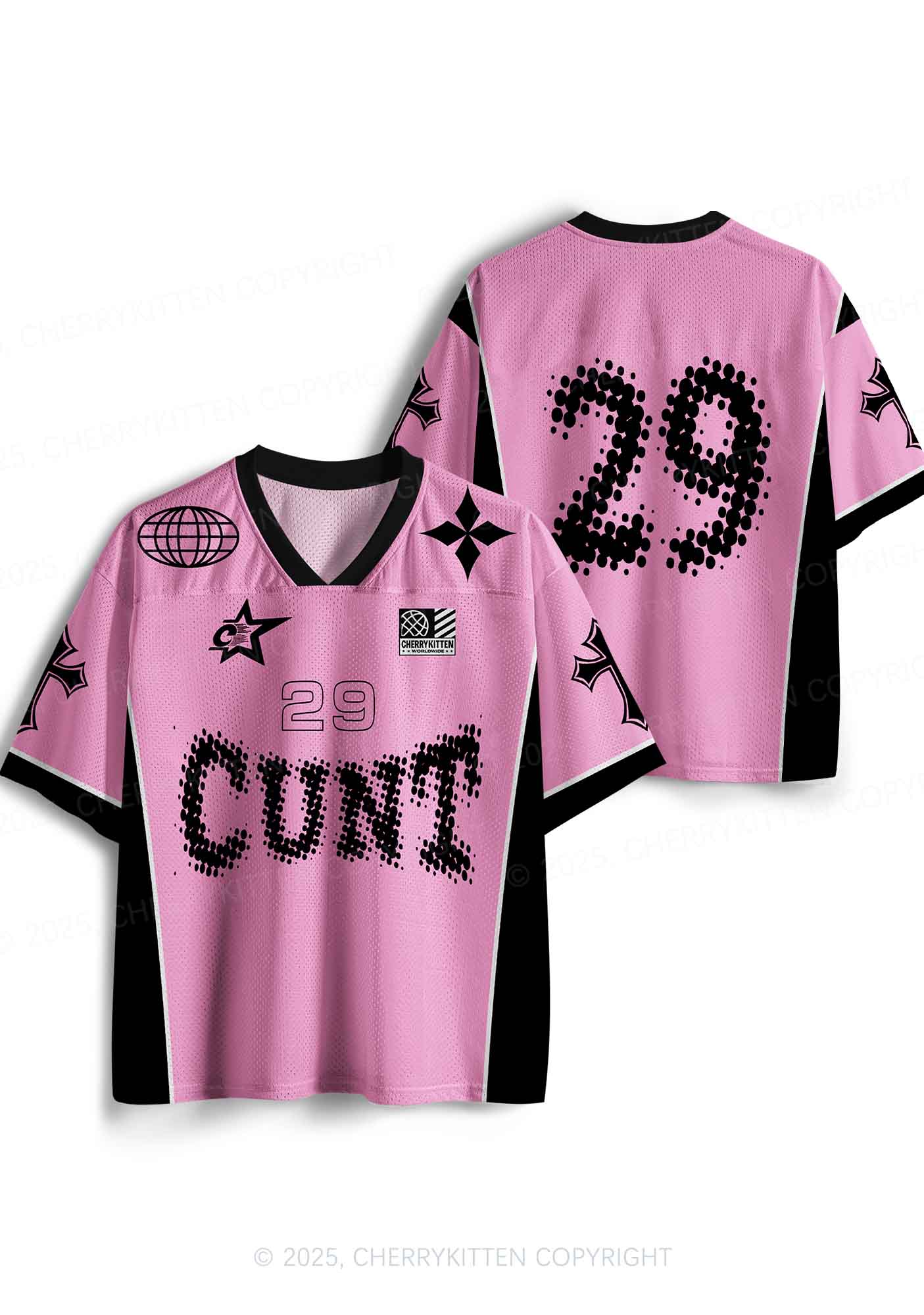 Custom Cxxt Code Y2K Sport Jersey Shirts Cherrykitten - Image 3