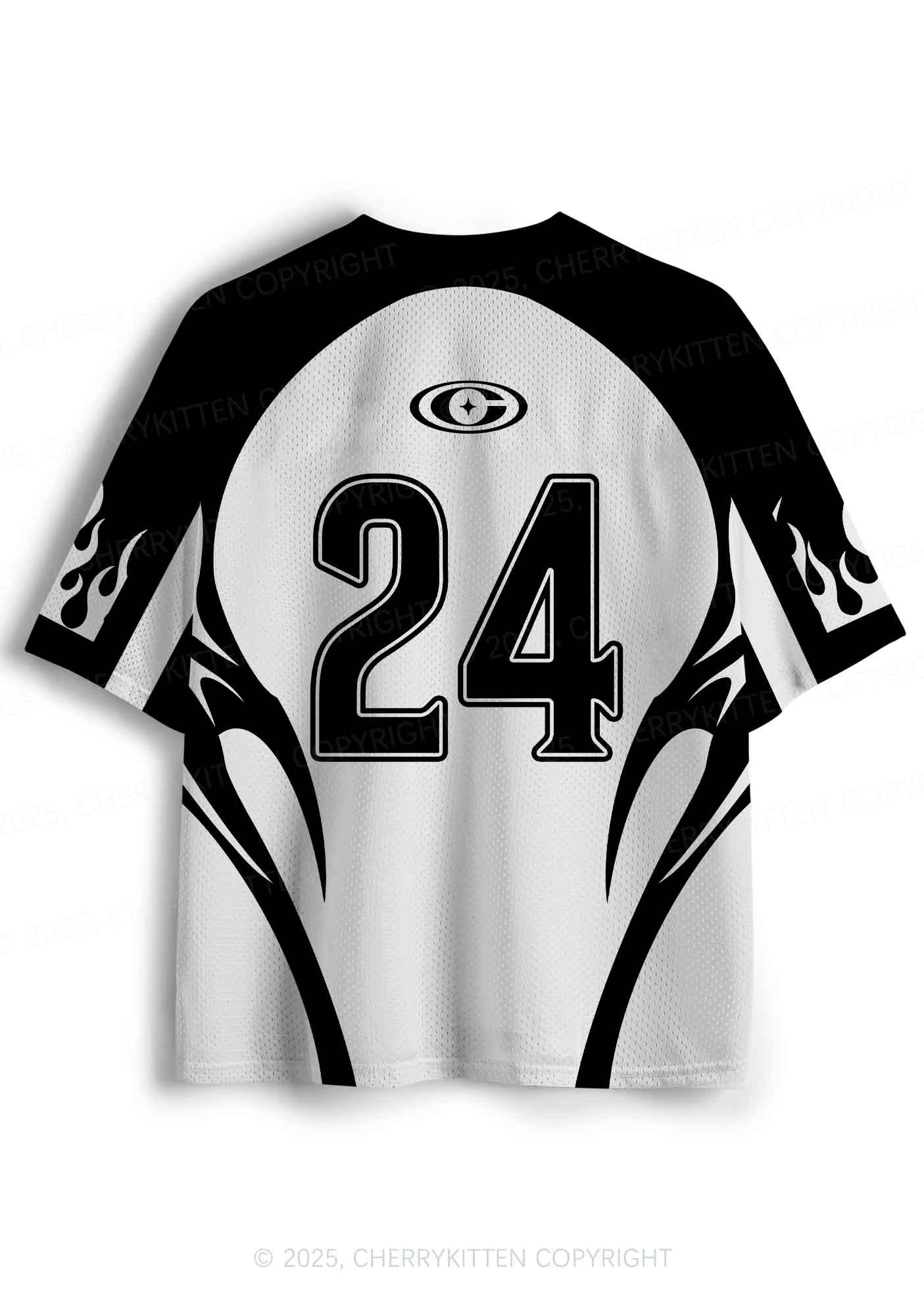 Custom Cxxt Flame Y2K Sport Jersey Shirts Cherrykitten - Image 2