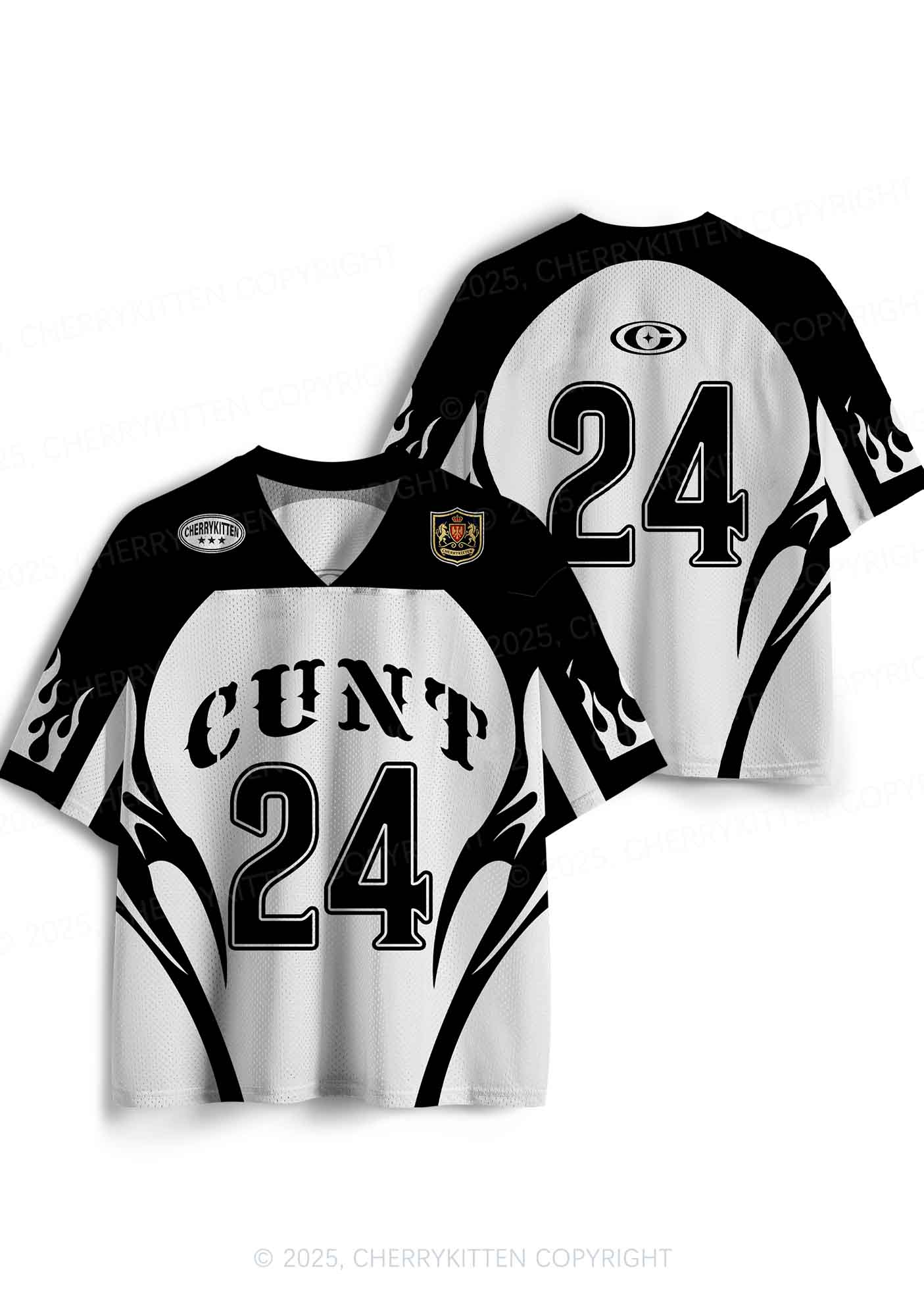 Custom Cxxt Flame Y2K Sport Jersey Shirts Cherrykitten - Image 3