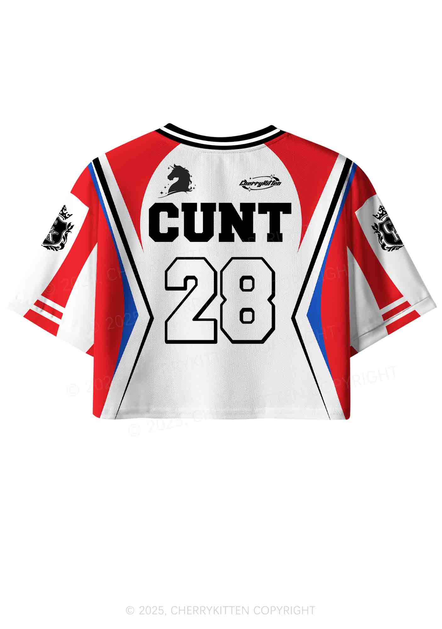 Custom Cxxt Pony Y2K Crop Sport Jersey Shirts Cherrykitten - Image 3