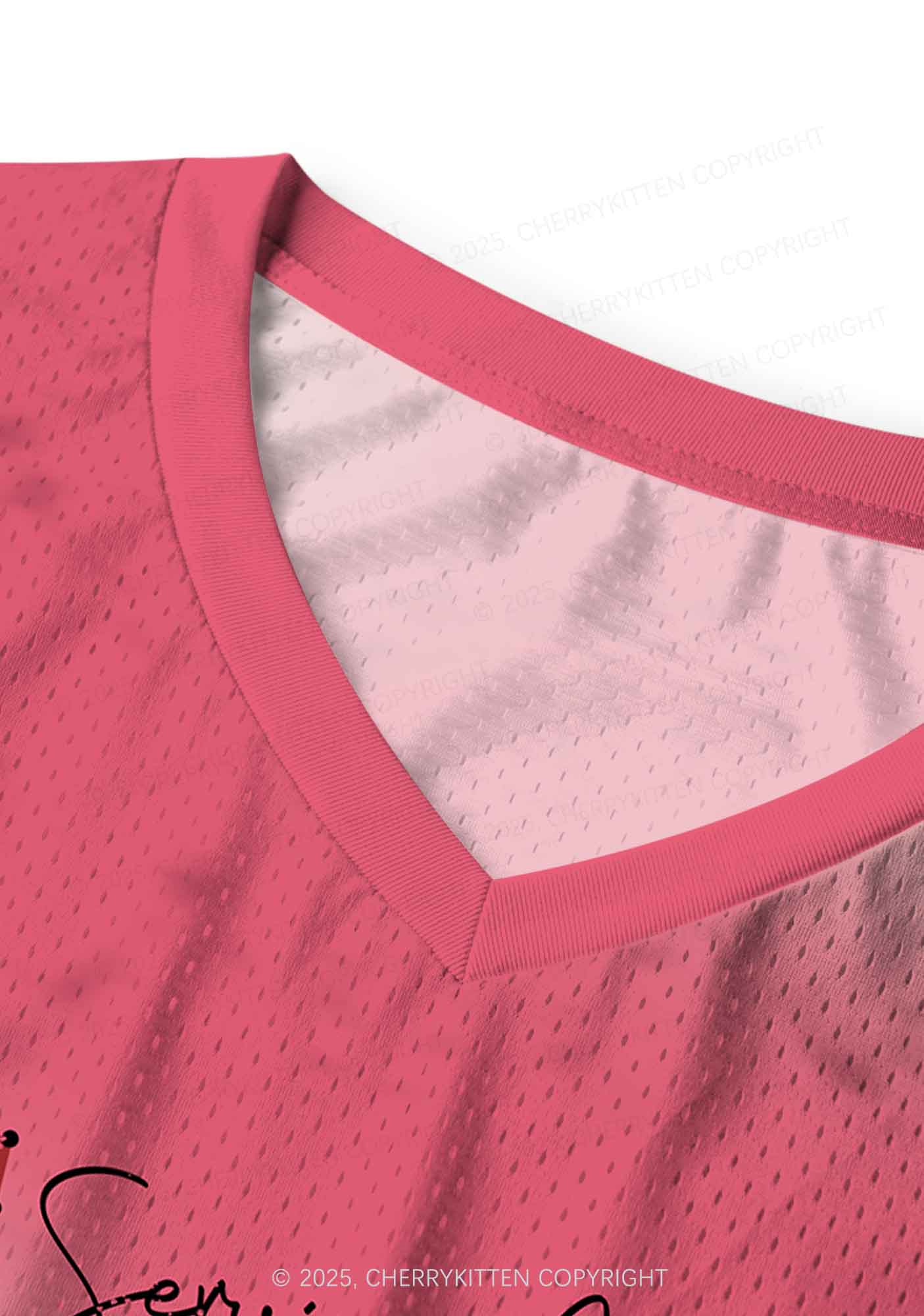 Custom Cxxt Slogan Y2K Sport Jersey Tank Cherrykitten - Image 4