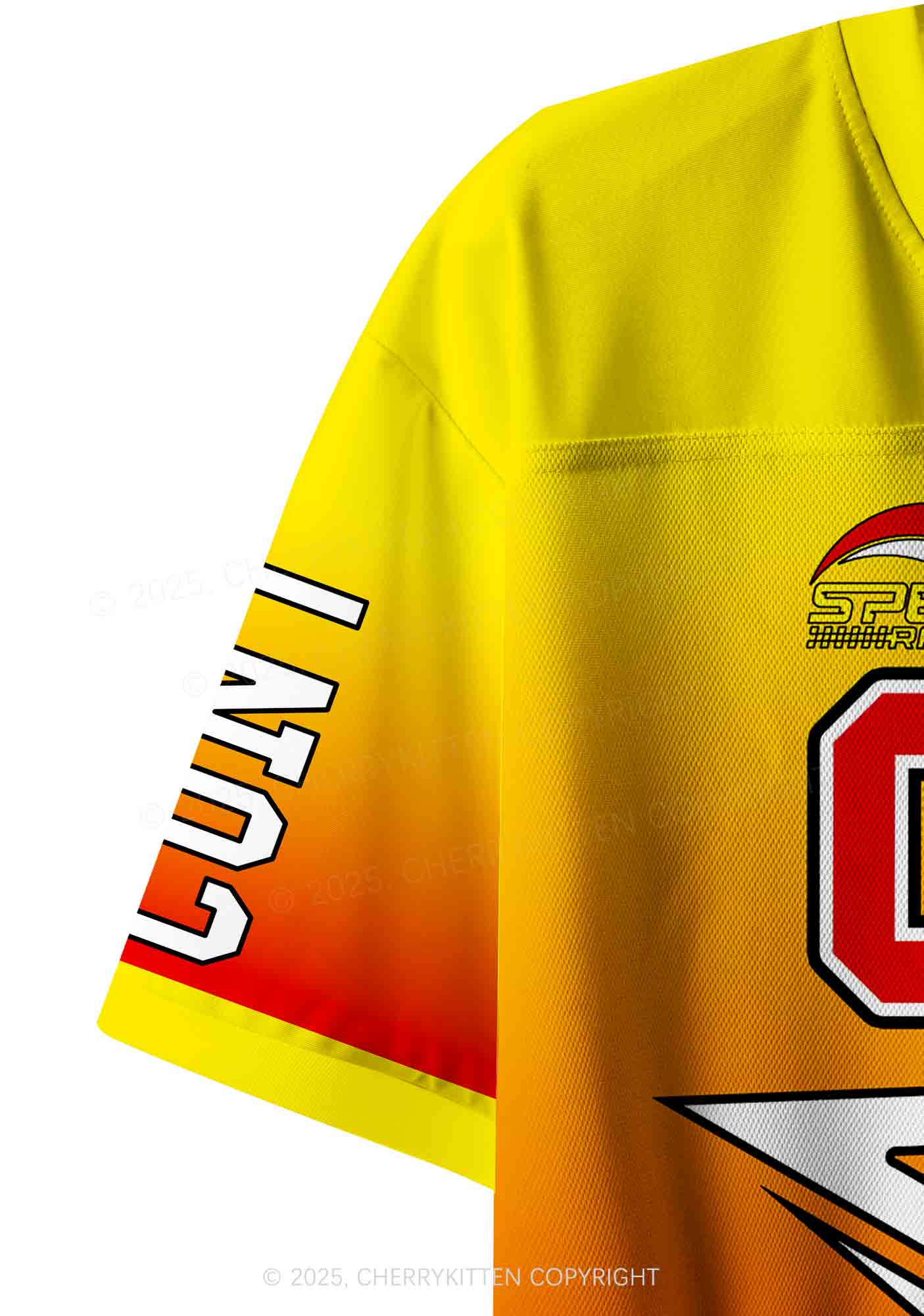 Custom Cxxt Speed Y2K Crop Sport Jersey Shirts Cherrykitten - Image 6