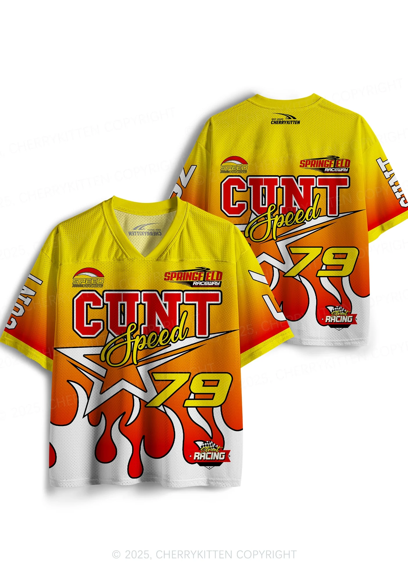 Custom Cxxt Speed Y2K Sport Jersey Shirts Cherrykitten - Image 3