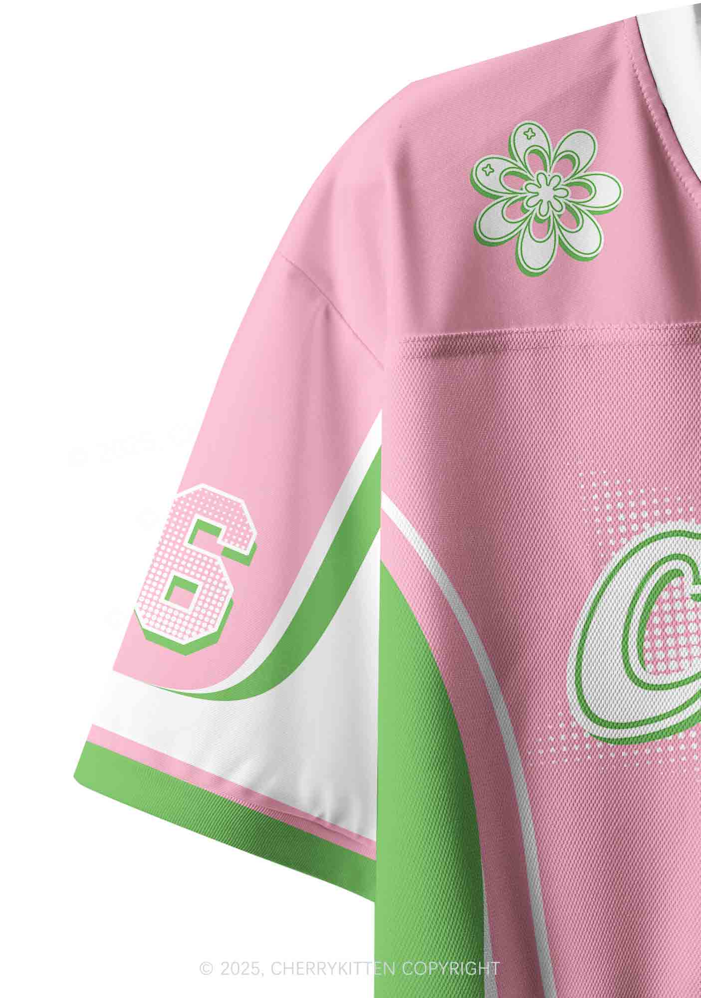 Custom Cxxt Stars Y2K Crop Sport Jersey Shirts Cherrykitten - Image 5