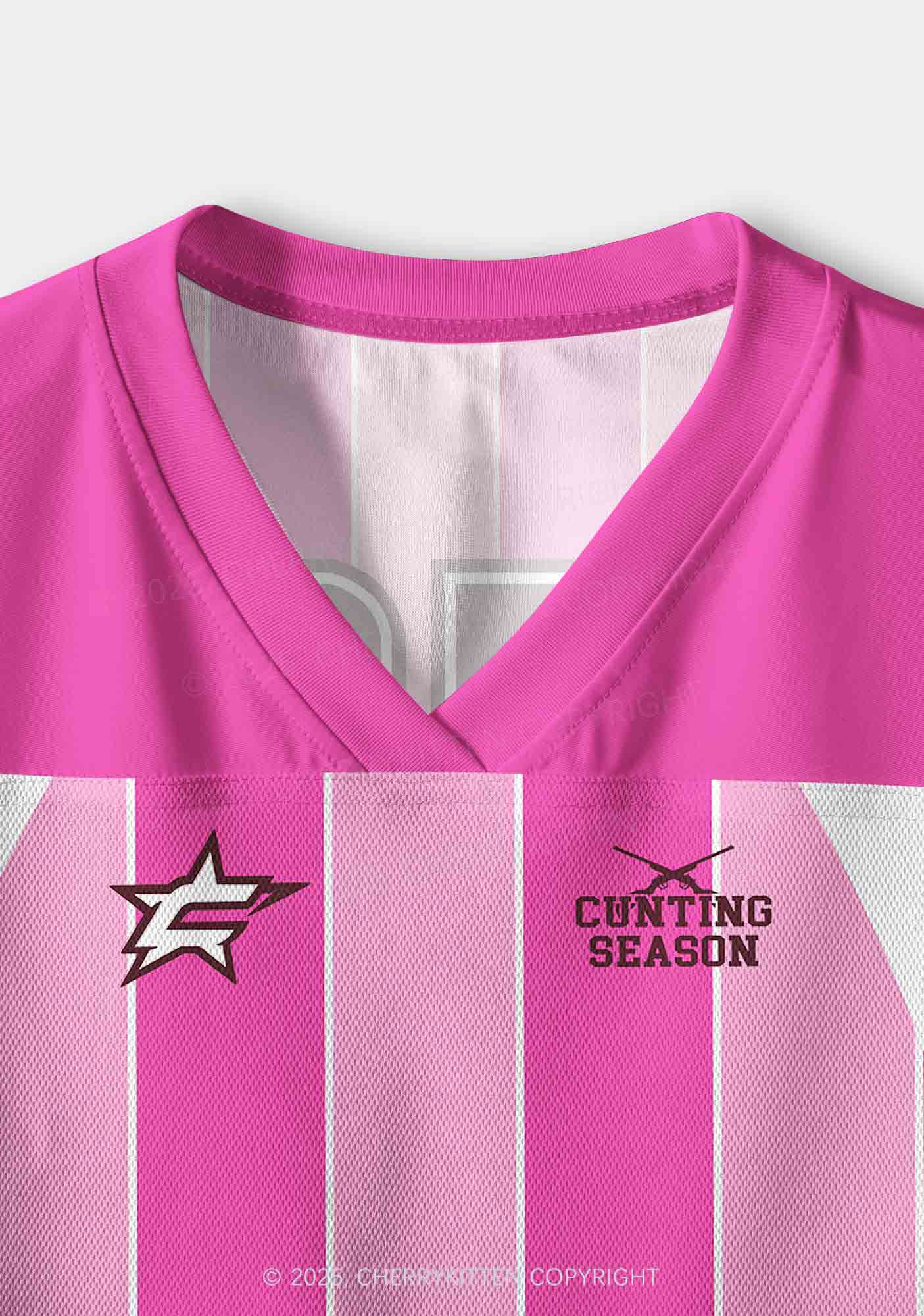 Custom Cxxting Season Y2K Crop Sport Jersey Shirts Cherrykitten - Image 4