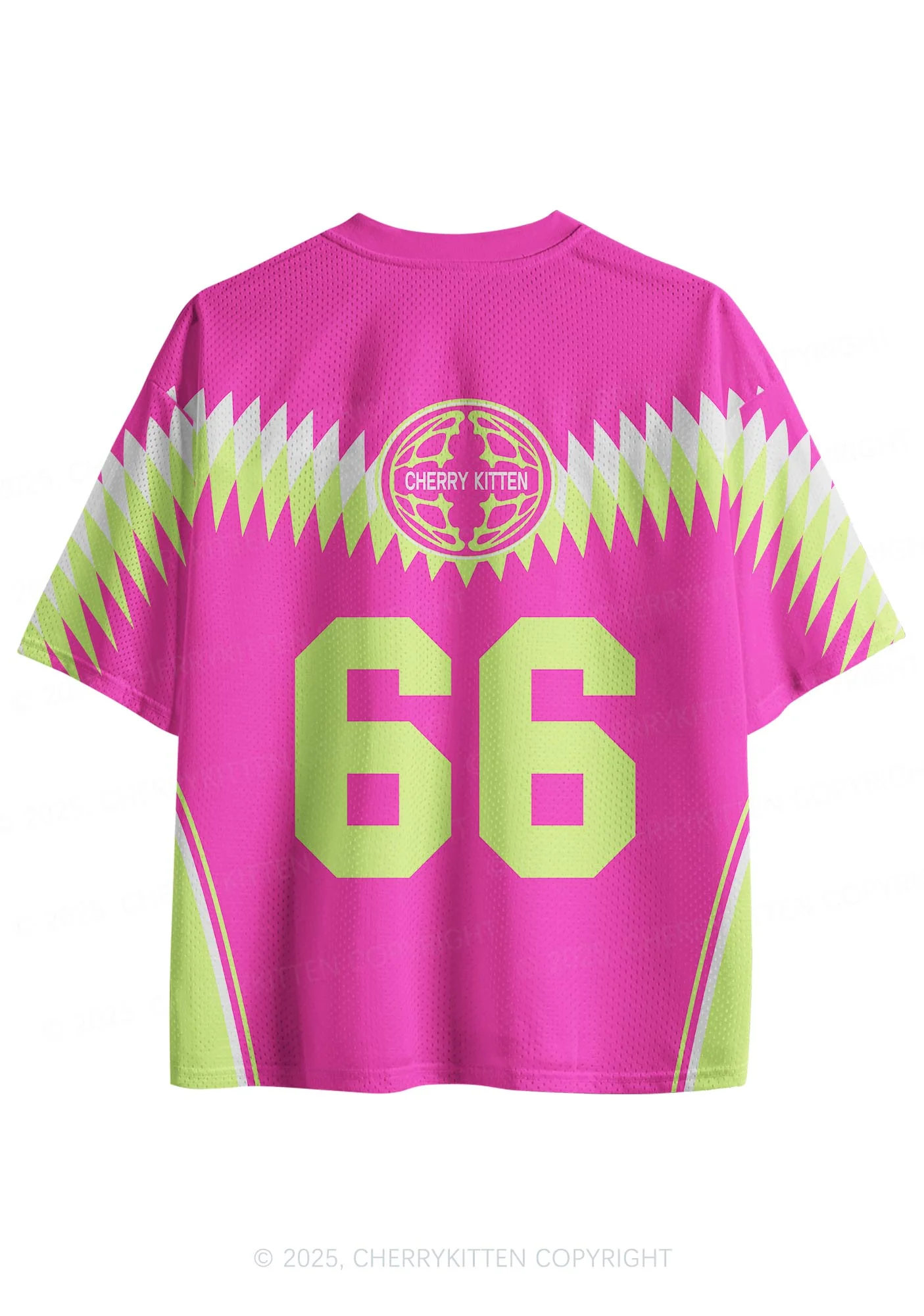 Custom Cyber Pink Ketamxxe Cross Y2K Sport Jersey Shirts Cherrykitten - Image 2