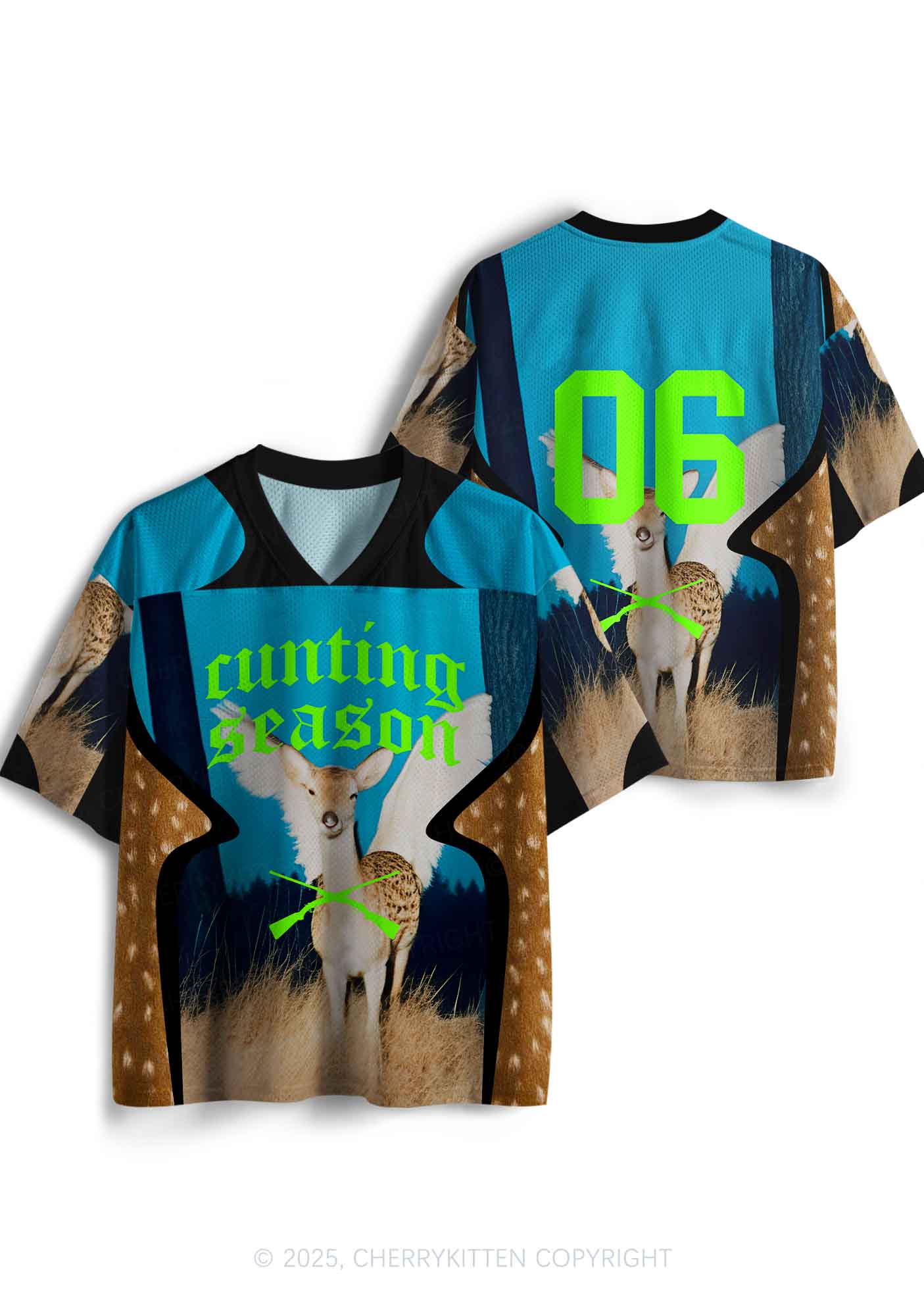 Custom Deer Cxxting Season Y2K Sport Jersey Shirts Cherrykitten - Image 3