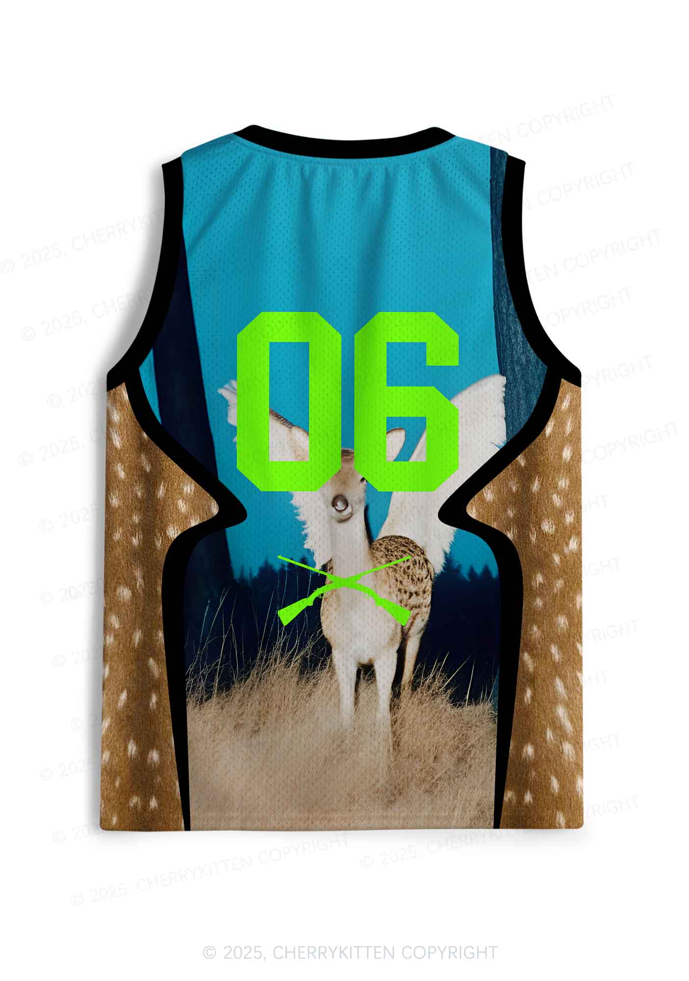 Custom Deer Cxxting Season Y2K Sport Jersey Tank Cherrykitten - Image 2