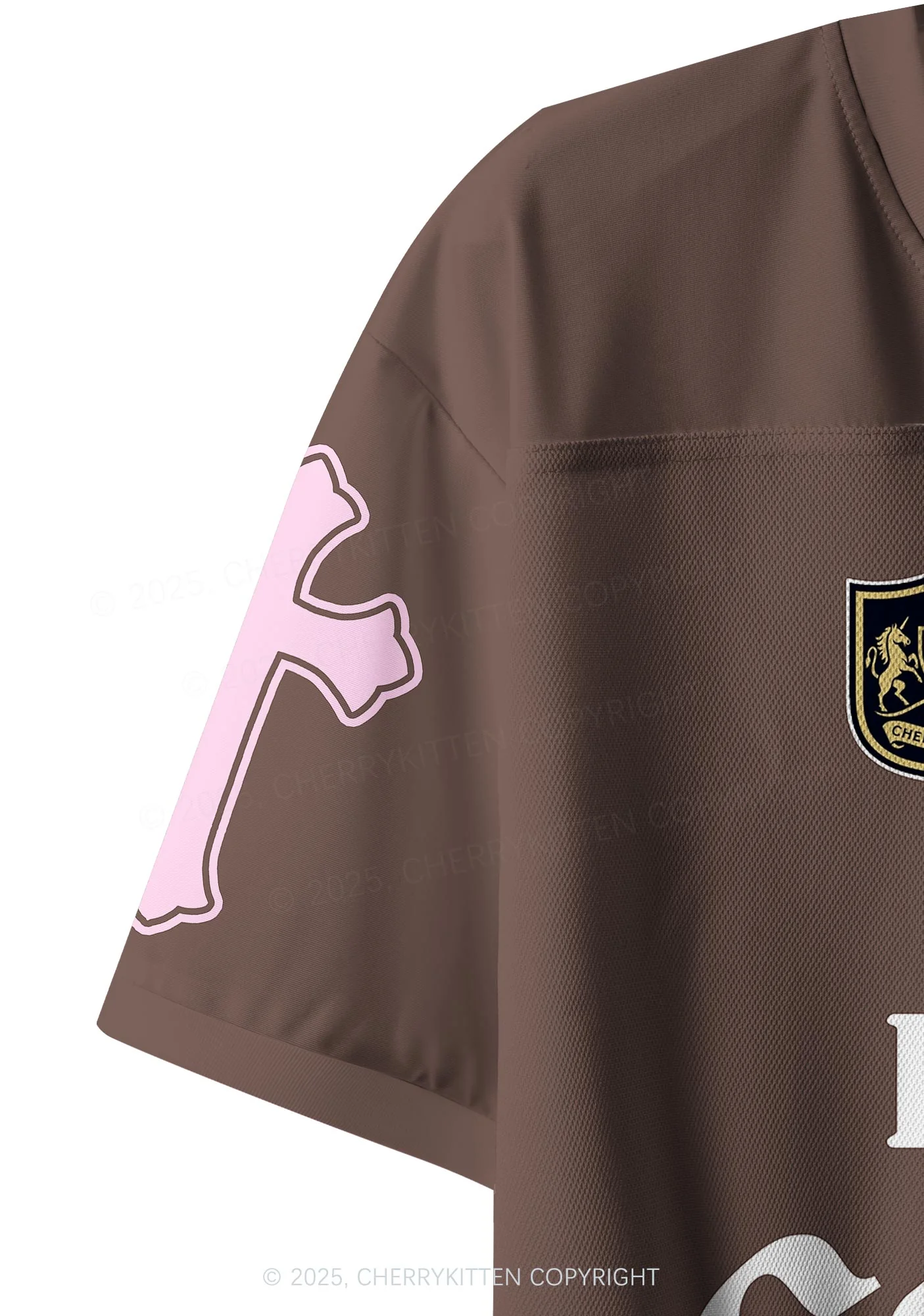 Custom Dibs On The Cowgirls Y2K Crop Sport Jersey Shirts Cherrykitten - Image 4