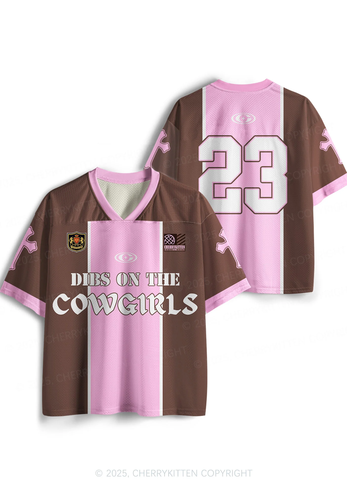 Custom Dibs On The Cowgirls Y2K Sport Jersey Shirts Cherrykitten - Image 3