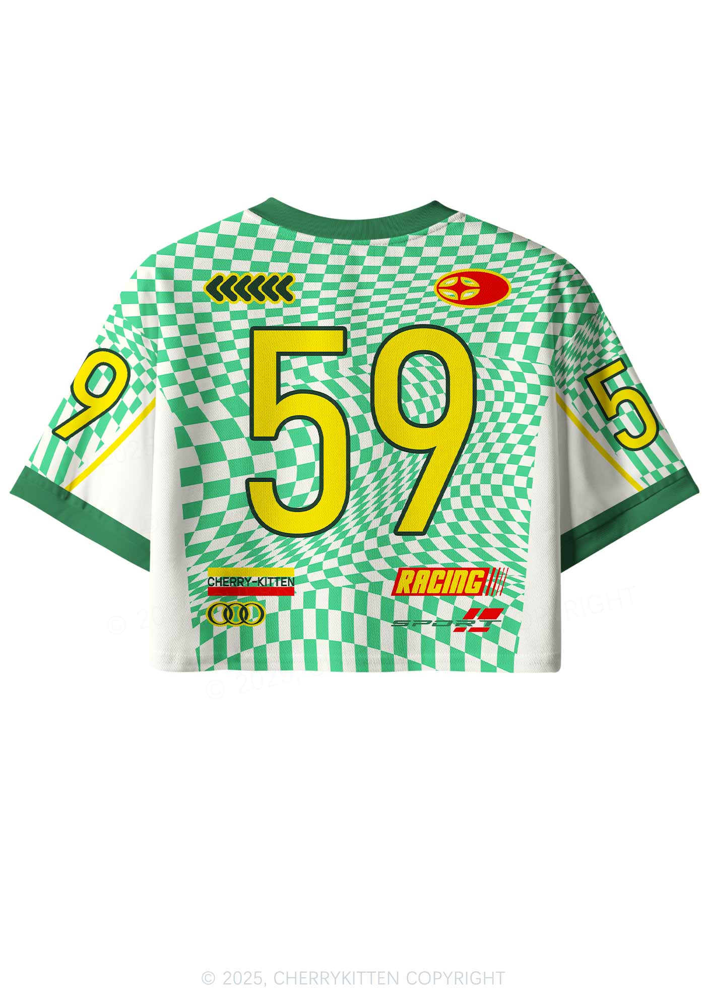 Custom Dibs On The Ginger St Patricks Y2K Crop Sport Jersey Shirts Cherrykitten - Image 3
