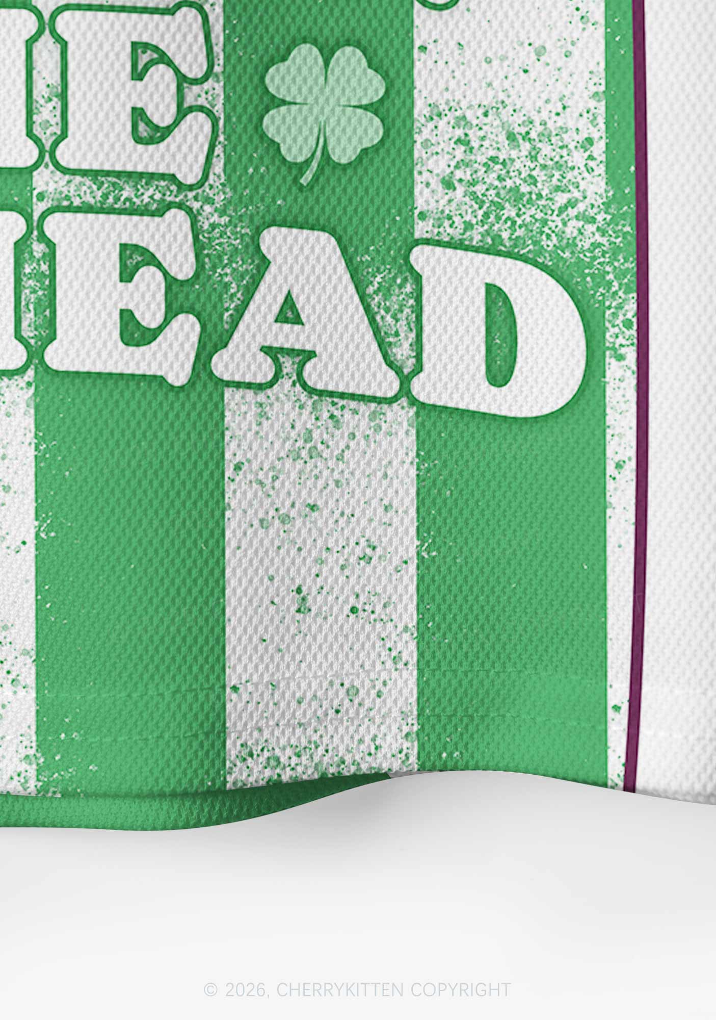 Custom Dibs On The Redhead St Patricks Y2K Crop Sport Jersey Shirts Cherrykitten - Image 6