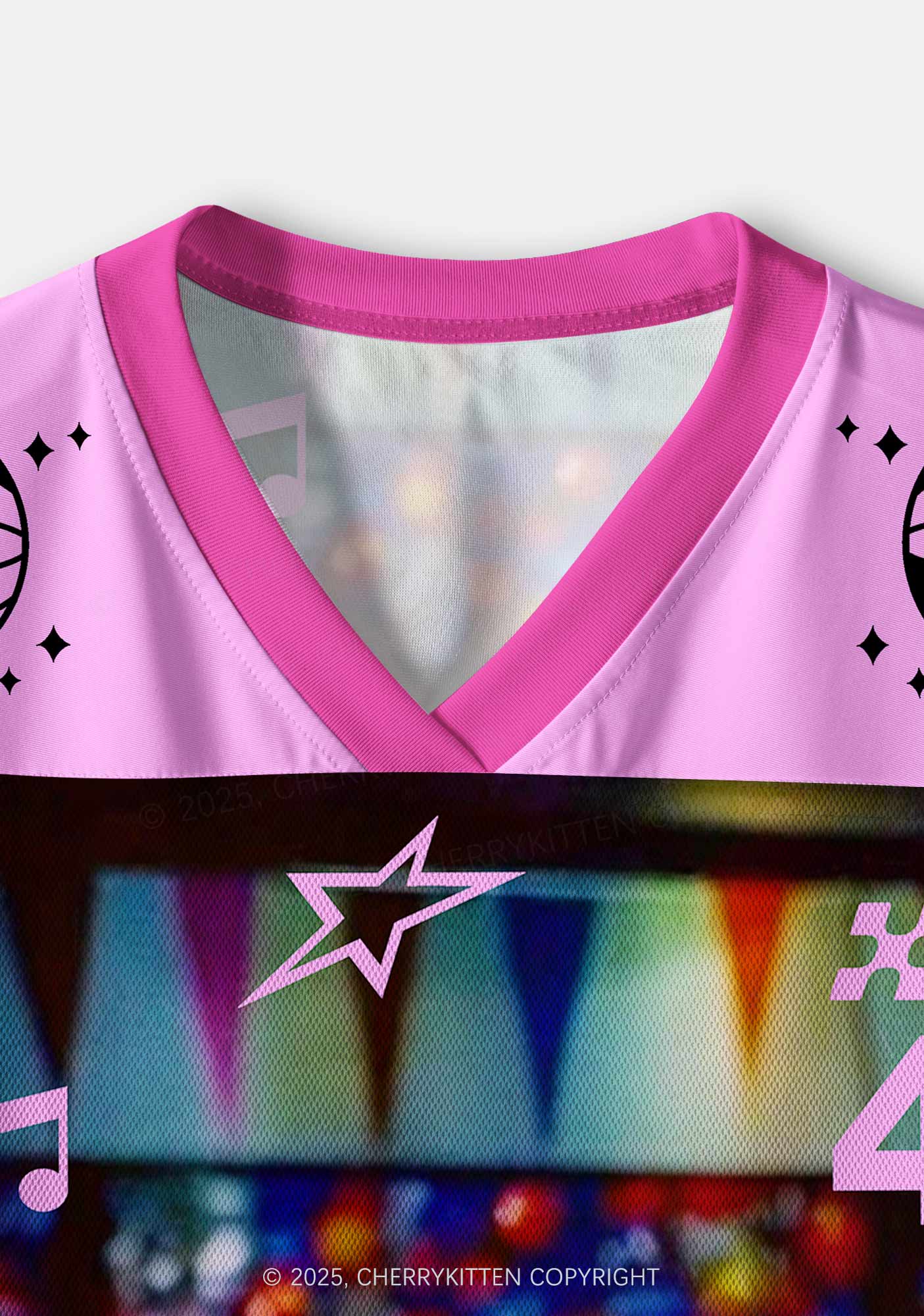 Custom DJ Rats Y2K Crop Sport Jersey Shirts Cherrykitten - Image 3