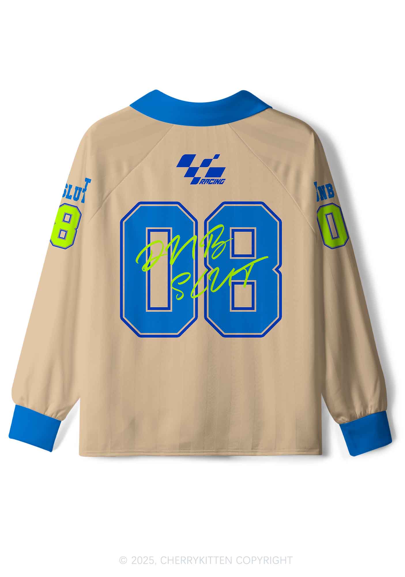 Custom Dnb Slxt Y2K Long Sleeve Sport Jersey Shirts Cherrykitten - Image 3