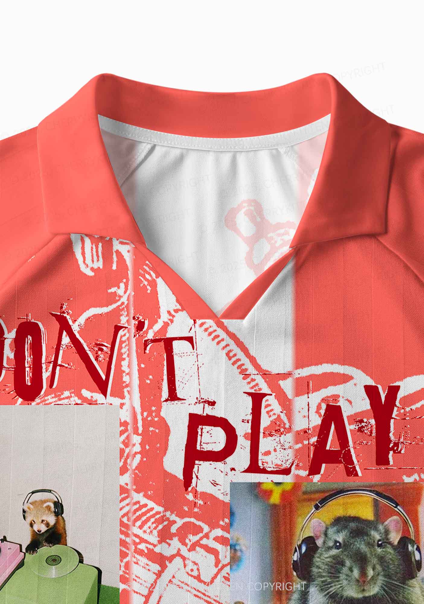 Custom Dont Play Techno Y2K Sport Long Sleeve Jersey Shirts Cherrykitten - Image 3