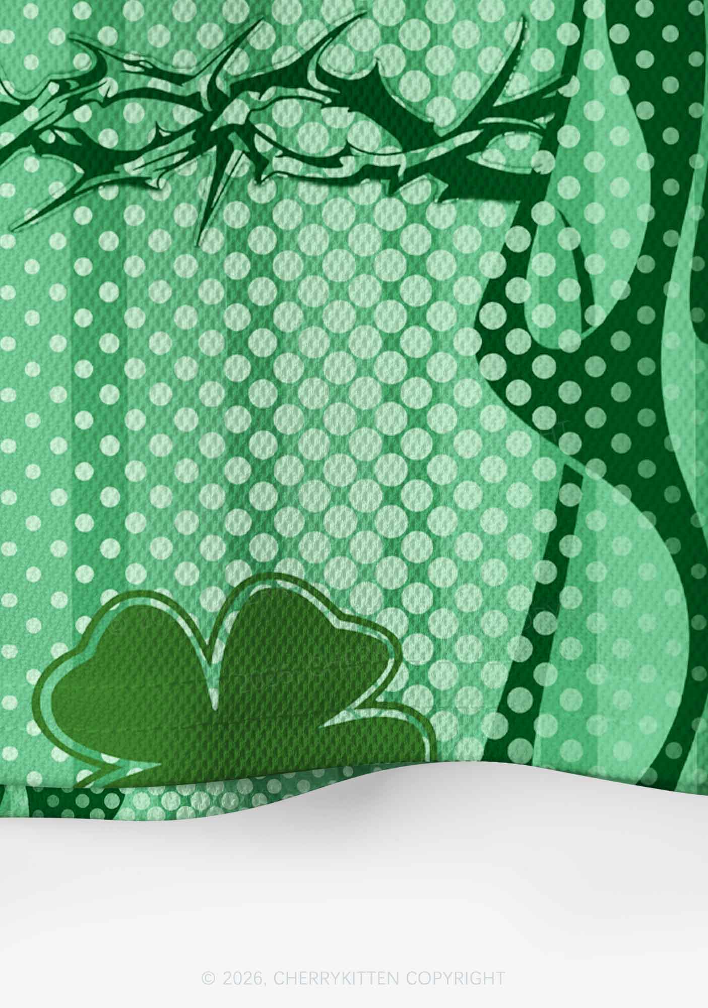 Custom Drinks Well With Others St Patricks Y2K Crop Sport Jersey Shirts Cherrykitten - Image 6