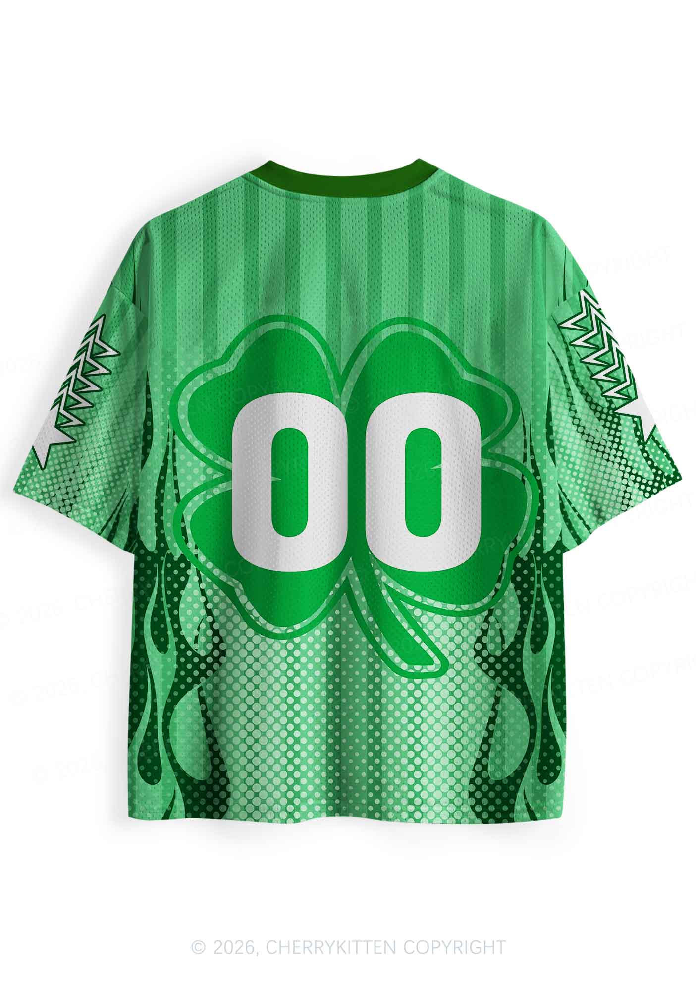 Custom Drinks Well With Others St Patricks Y2K Sport Jersey Shirts Cherrykitten - Image 4