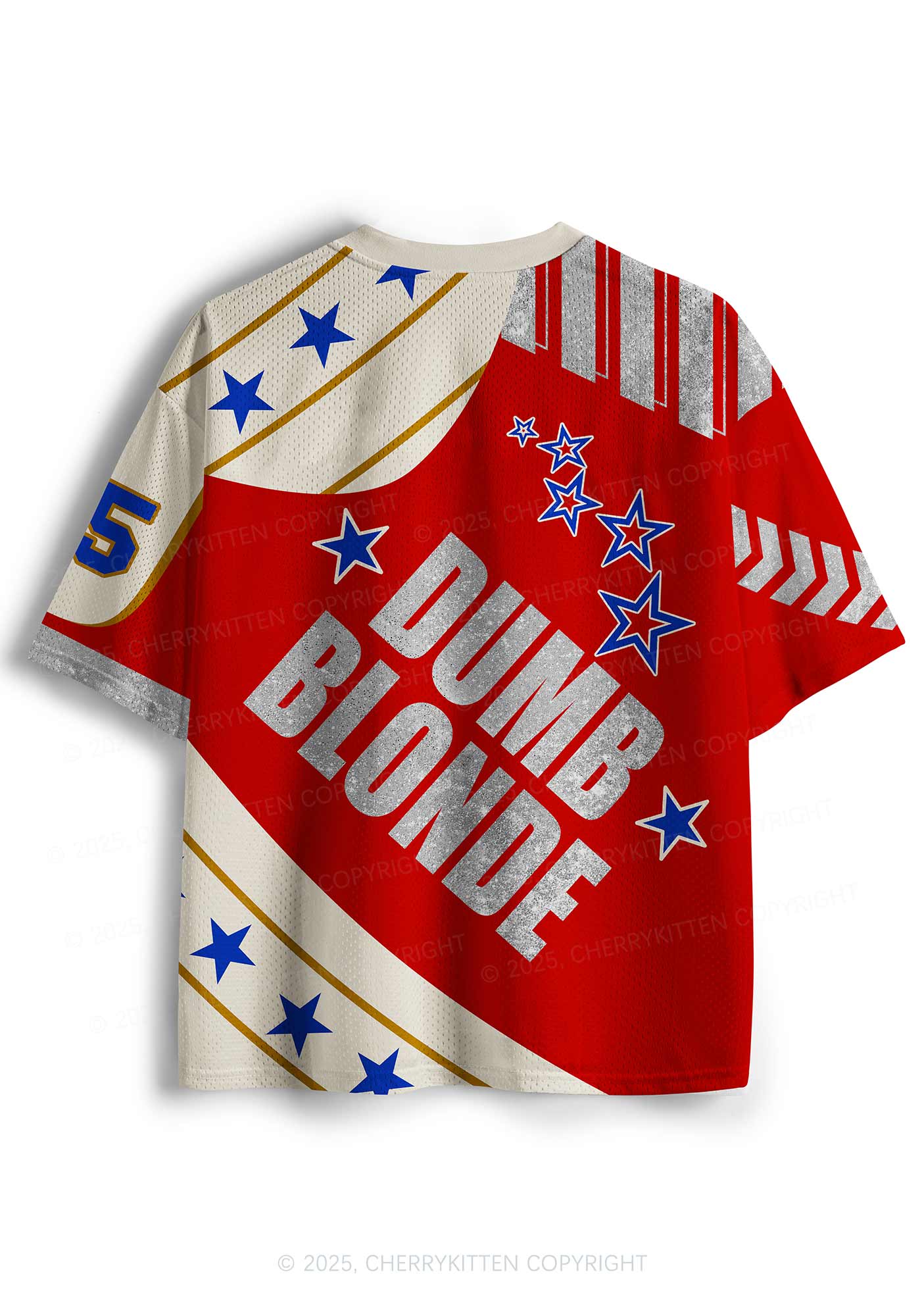Custom Dumb Blonde Y2K Sport Jersey Shirts Cherrykitten - Image 3