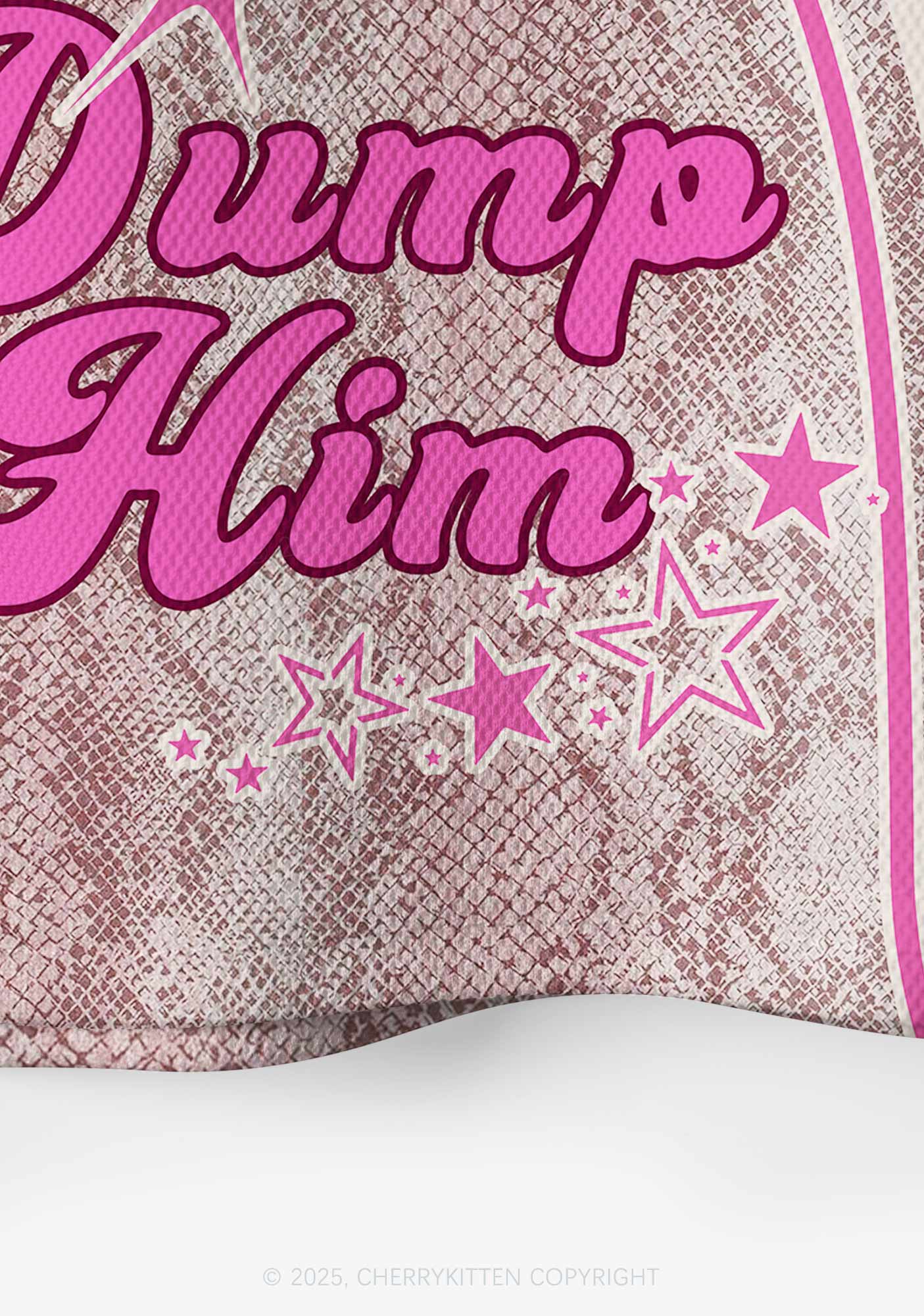 Custom Dump Him Y2K Crop Sport Jersey Shirts Cherrykitten - Image 4