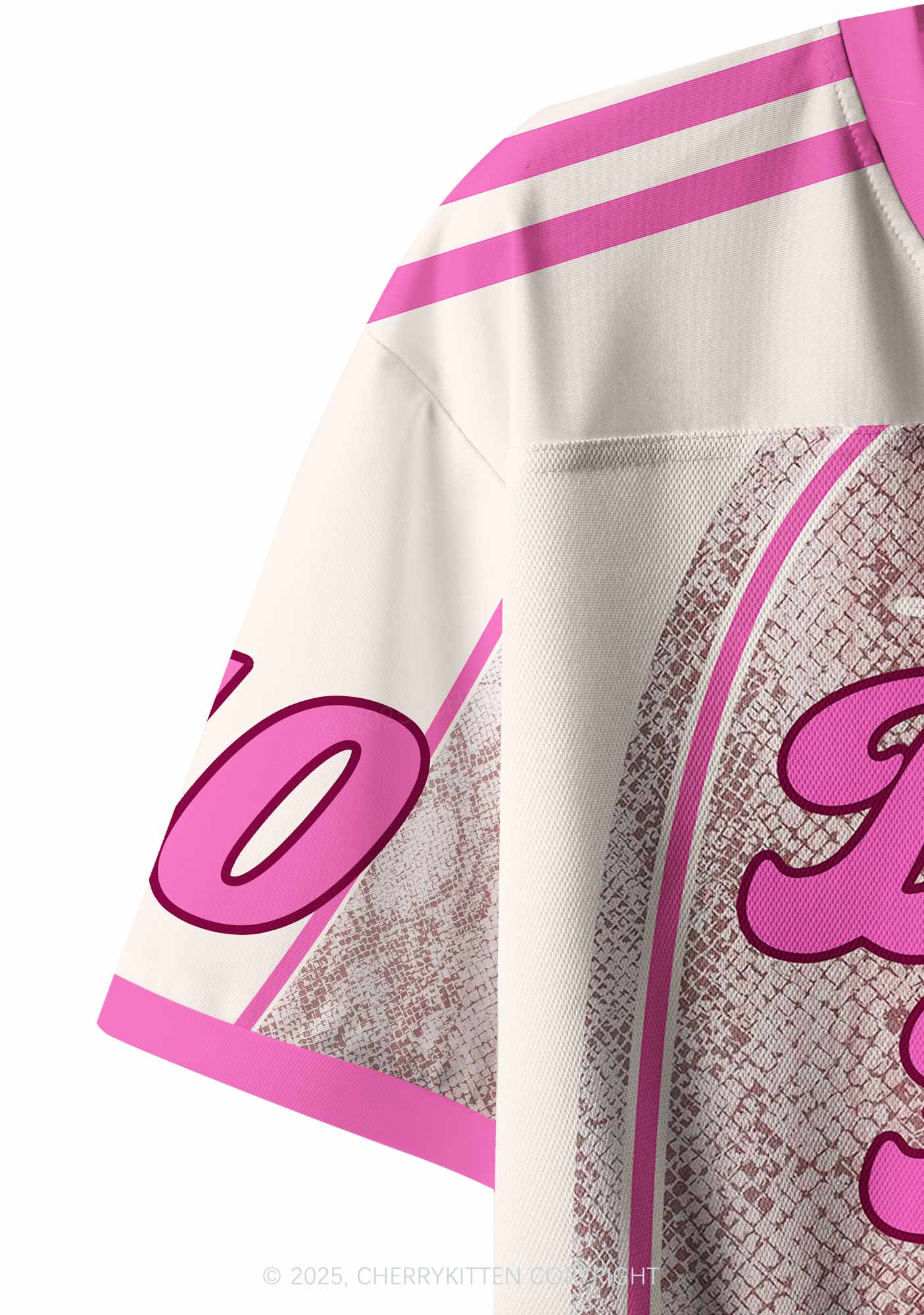 Custom Dump Him Y2K Crop Sport Jersey Shirts Cherrykitten - Image 5