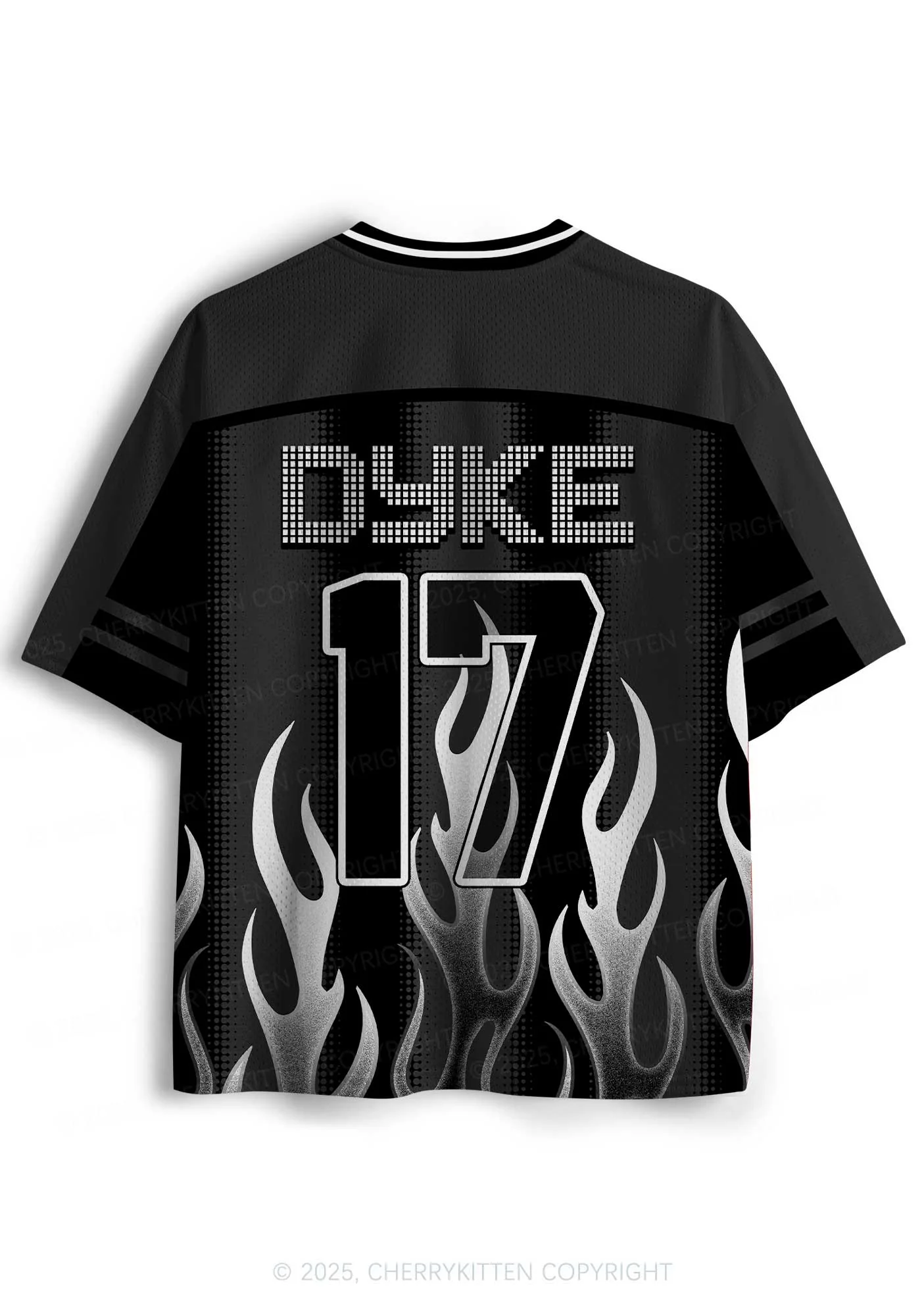 Custom Dyke Pride Y2K Sport Jersey Shirts Cherrykitten - Image 2