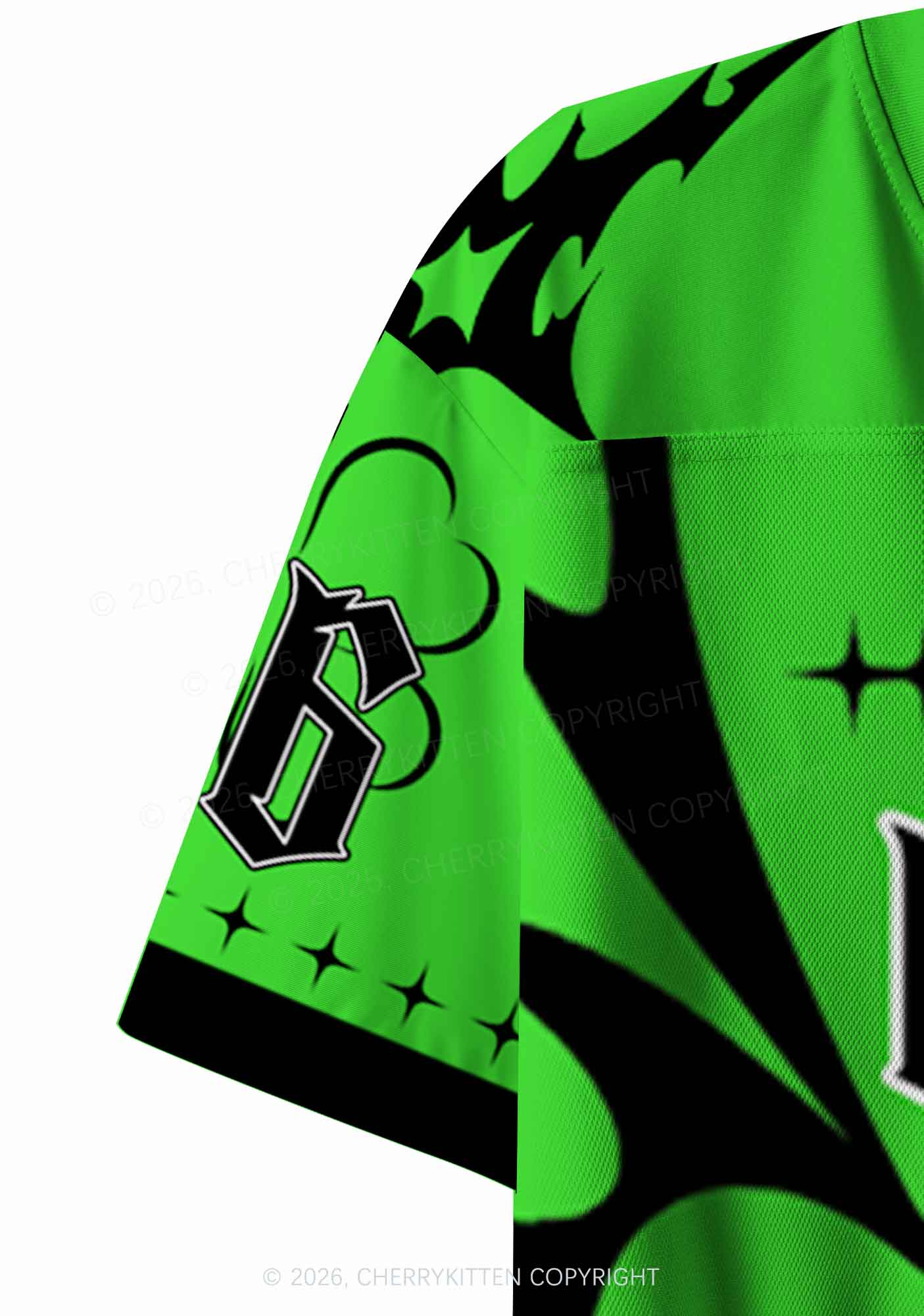 Custom Eat Me Out Im Irish St Patricks Y2K Crop Sport Jersey Shirts Cherrykitten - Image 7