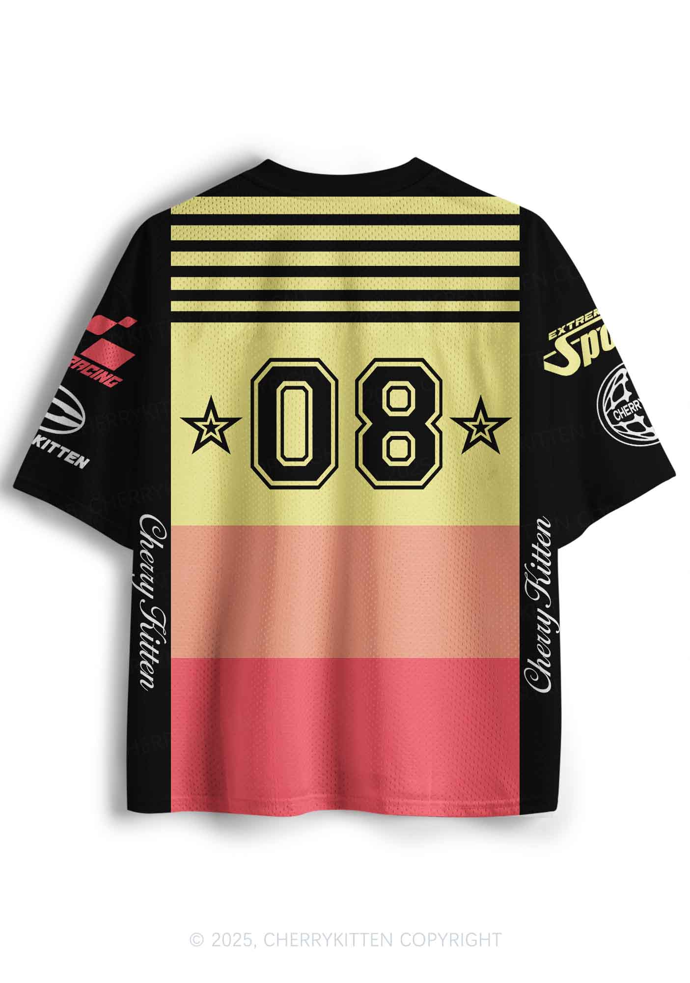 Custom Eat Your Girl Out Pride Y2K Sport Jersey Shirts Cherrykitten - Image 2