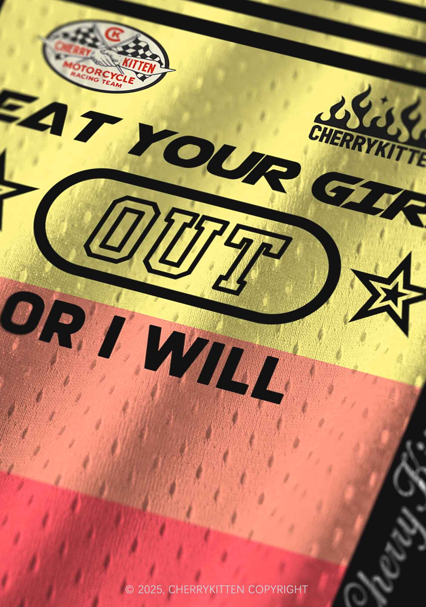 Custom Eat Your Girl Out Pride Y2K Sport Jersey Tank Cherrykitten - Image 4