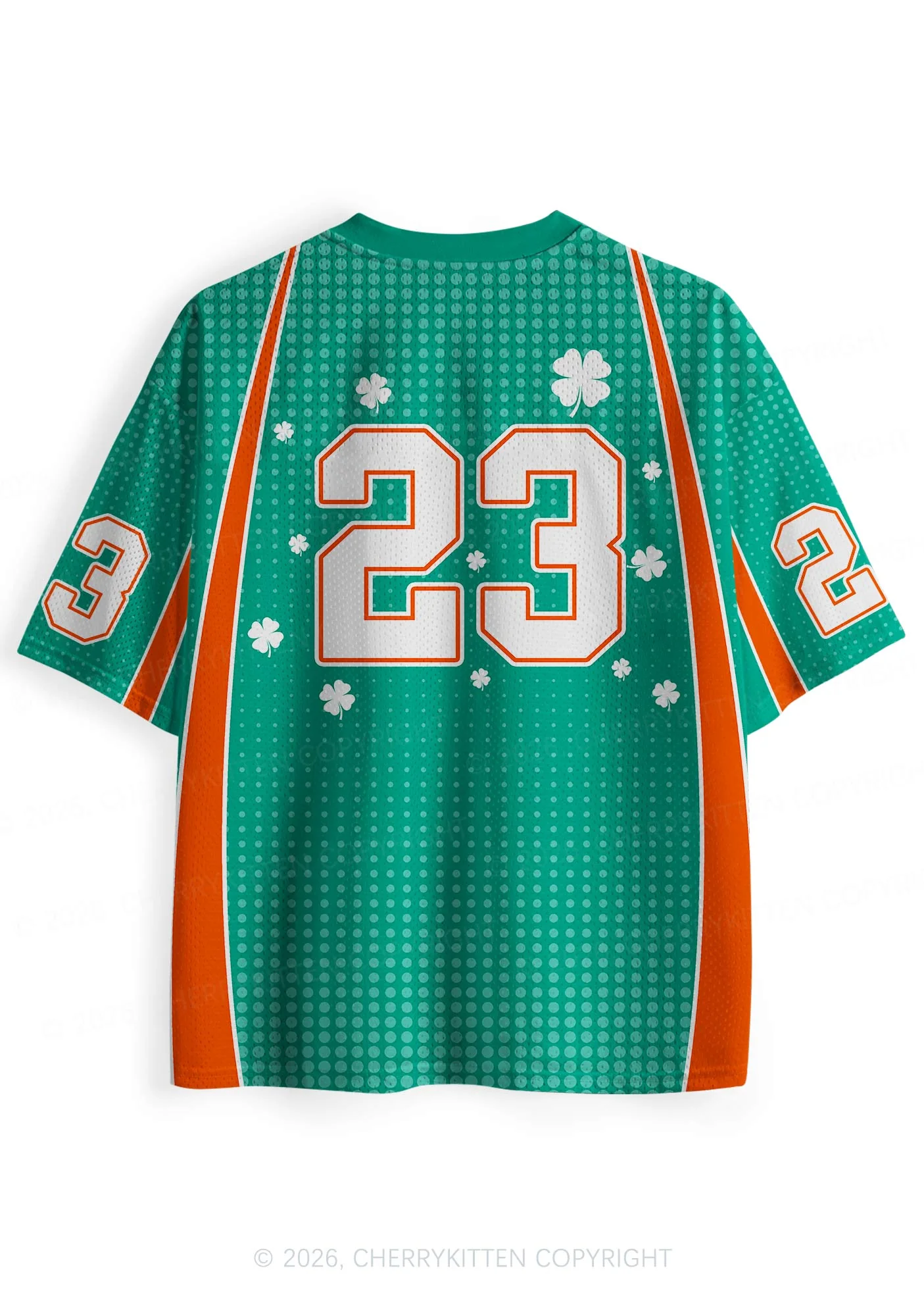 Custom Eire Four Leaf Clover St Patricks Y2K Sport Jersey Shirts Cherrykitten - Image 4