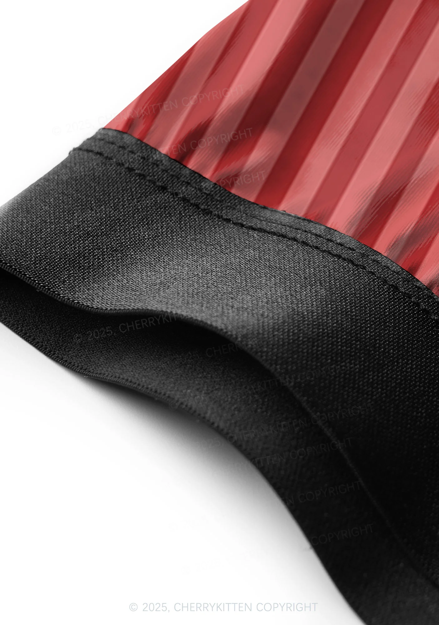 Custom Face Red Stripes Valentine's Day Y2K Print Couples Boxer Briefs Set Cherrykitten - Image 4