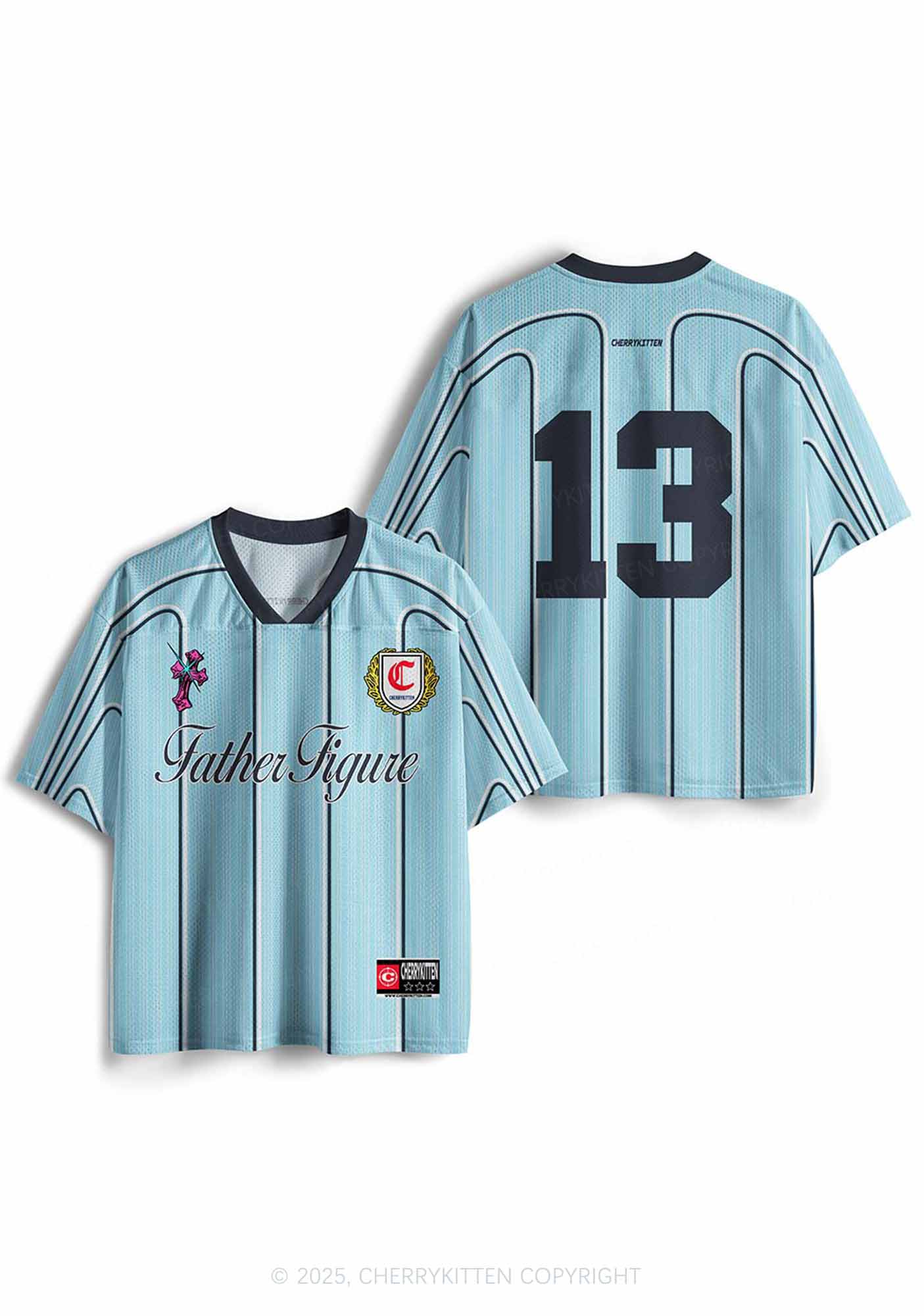 Custom Father Figure Y2K Sport Jersey Shirts Cherrykitten - Image 4