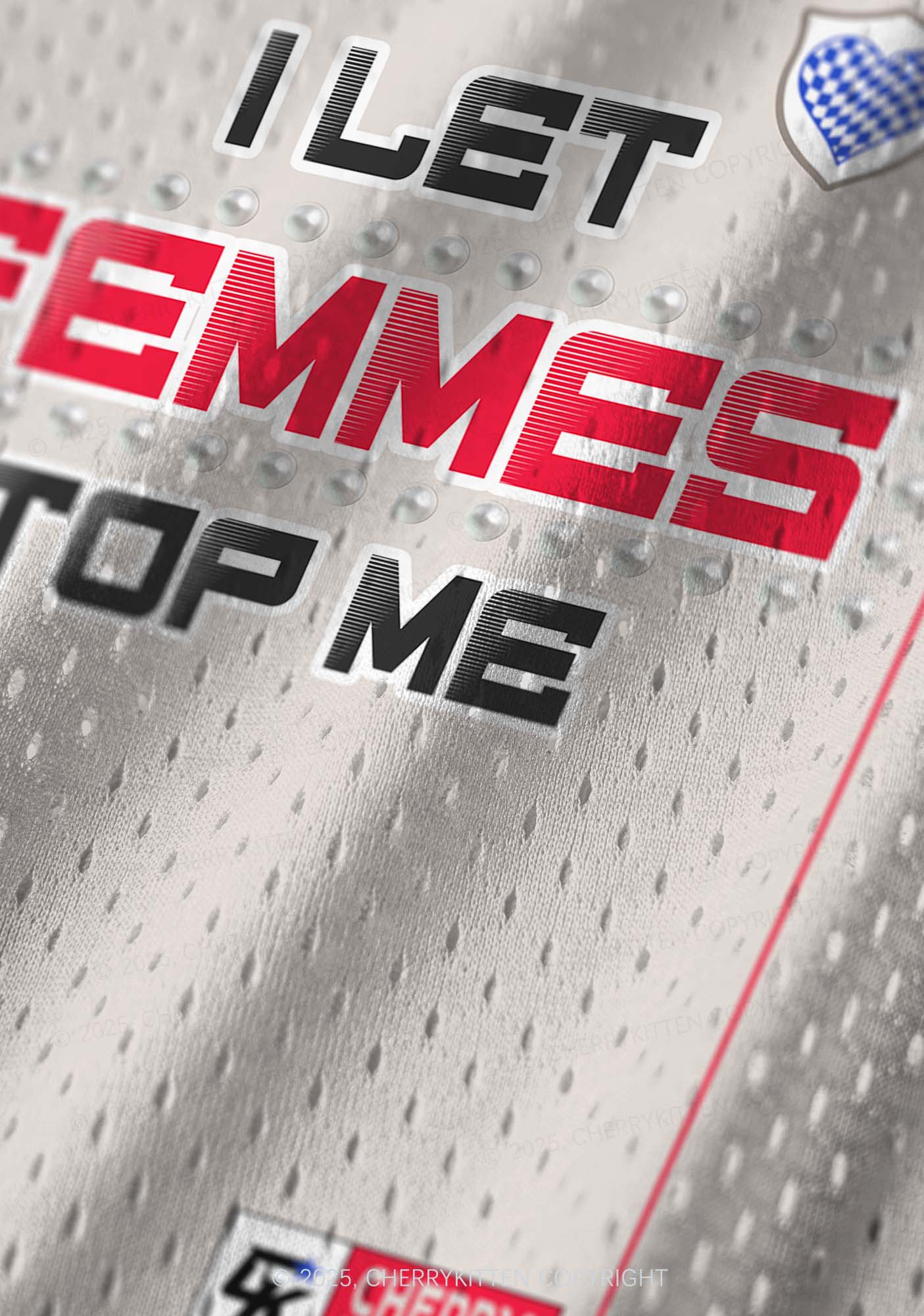 Femmes Top Me Pride Y2K Sport Jersey Tank Cherrykitten - Image 4